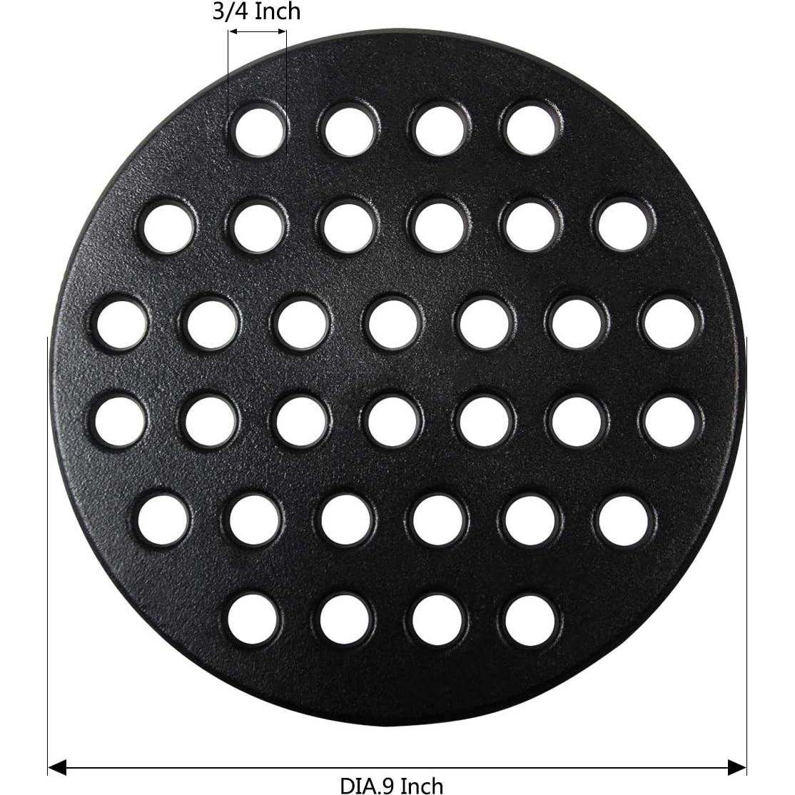Rejilla de hierro fundido Dracarys 23 cm para BBQ Big Green Egg