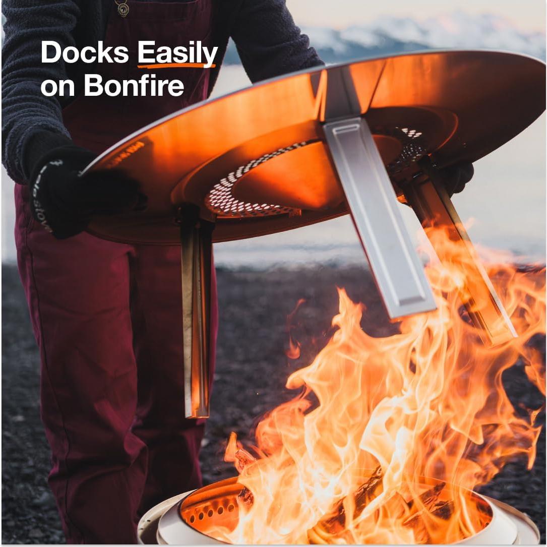 Deflector de Calor Solo Stove Bonfire - Acero Inoxidable 304
