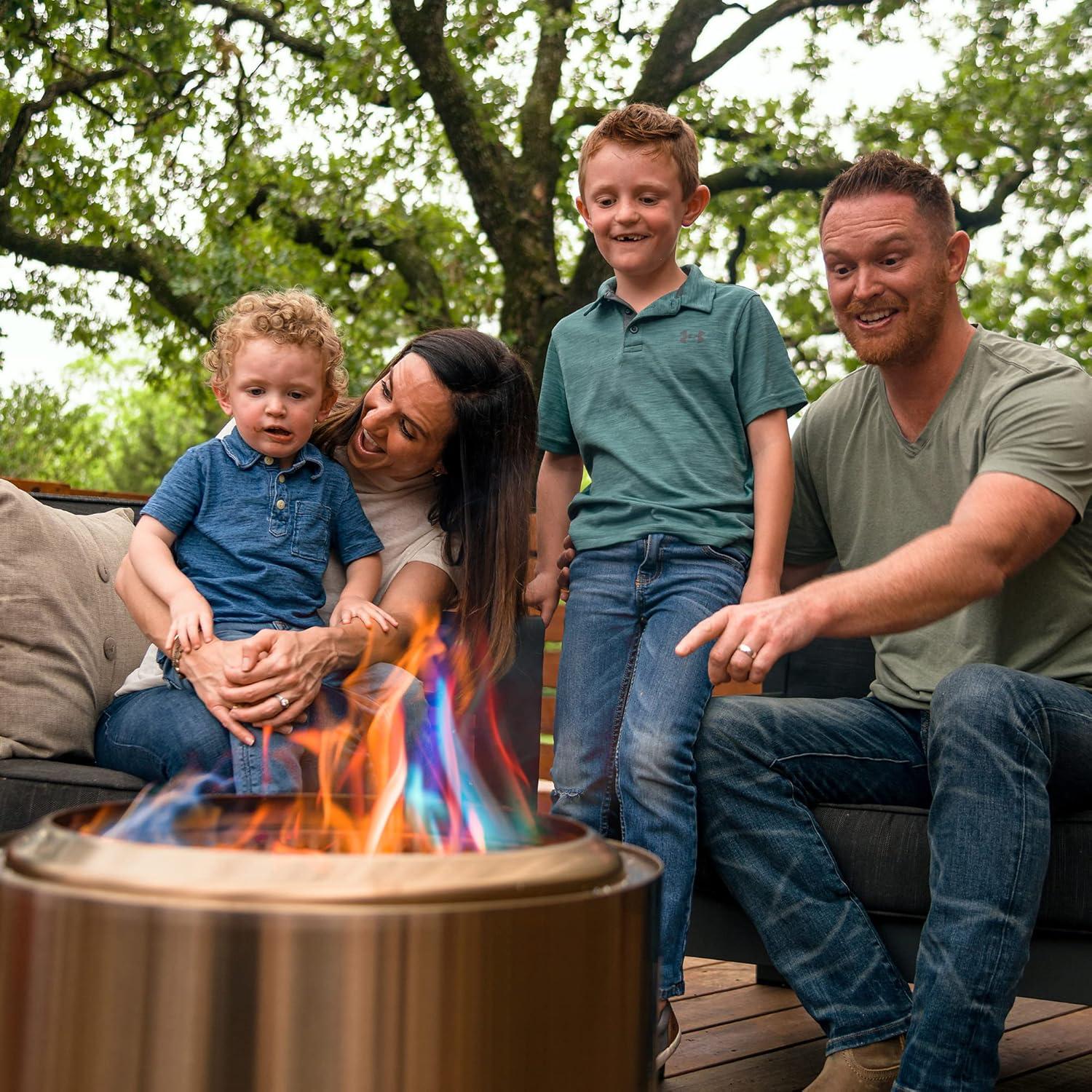 Paquete de Fuego Cambiante Solo Stove - 10 Paquetes de Colores