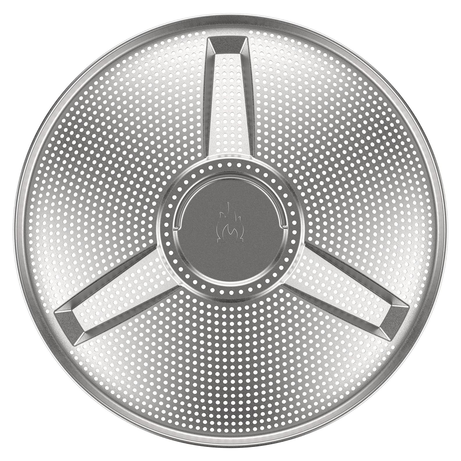 Adaptador de Pellets Solo Stove Bonfire - Acero Inoxidable 43.9 cm