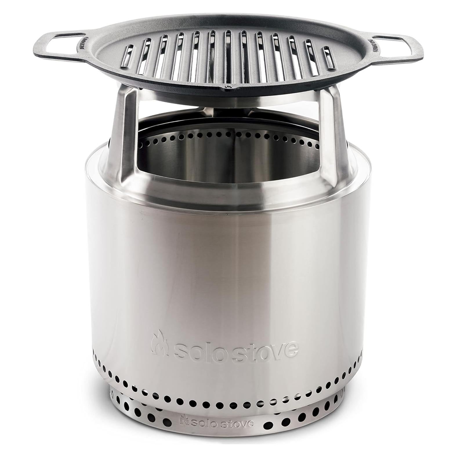 Paquete Cocina Parrilla Hierro Fundido Solo Stove Bonfire