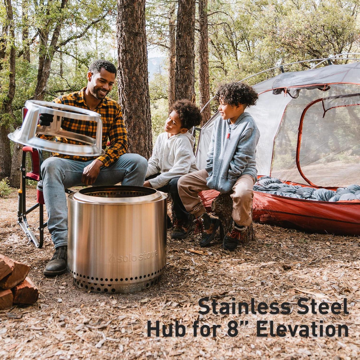 Paquete Cocina Parrilla Hierro Fundido Solo Stove Bonfire