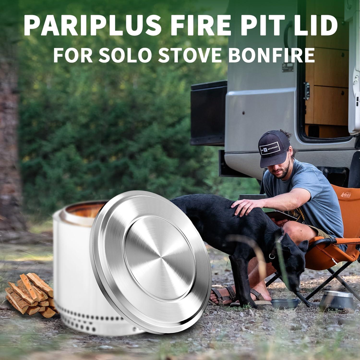 Tapa de Acero Inoxidable Pariplus para Fogata Bonfire 50.17 cm