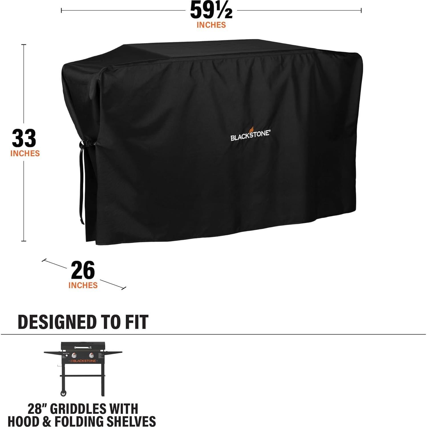 Cubierta para Parrilla Blackstone 5483 28" Resistente al Agua