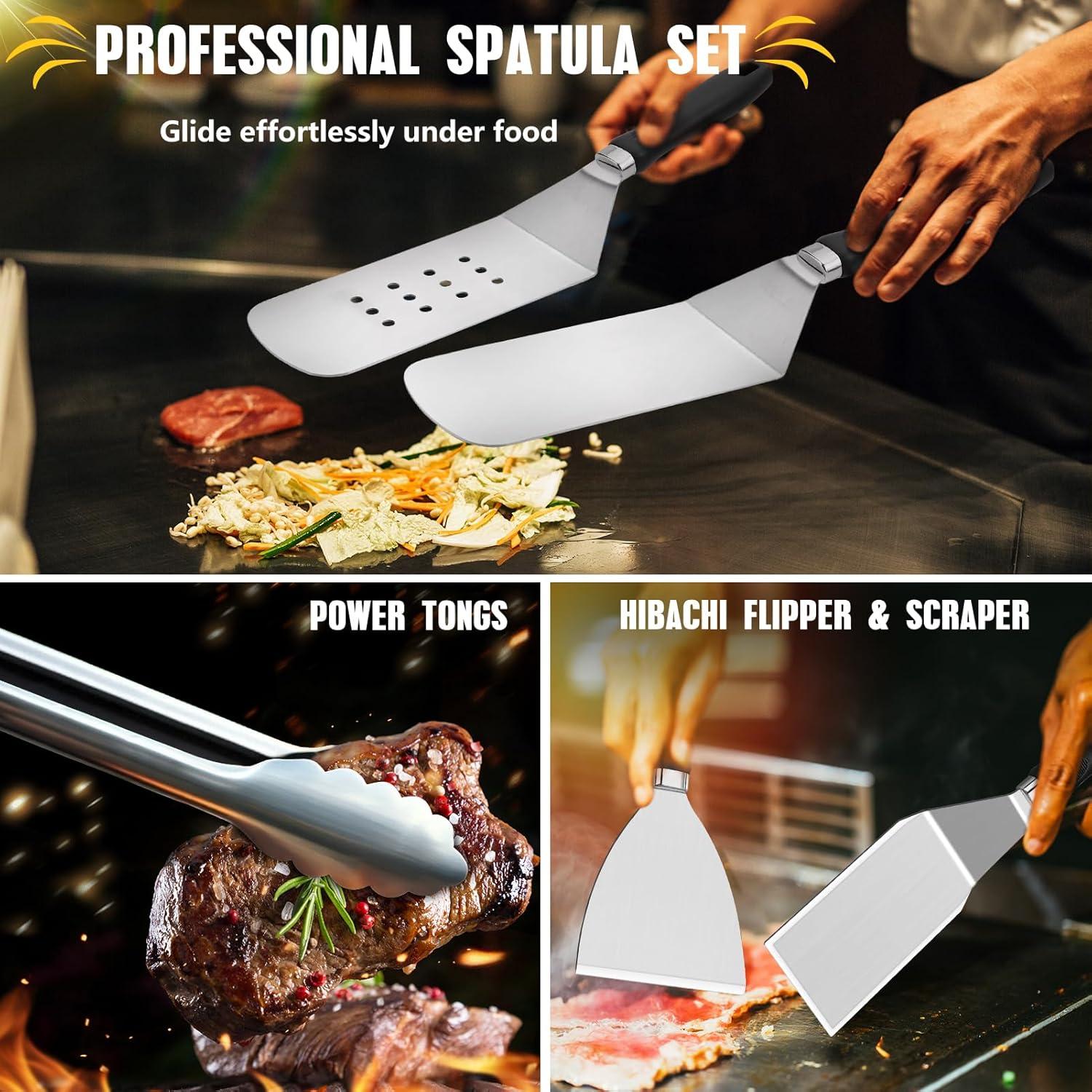 Kit de Accesorios para Plancha RINPIR 33 Piezas para Parrilla