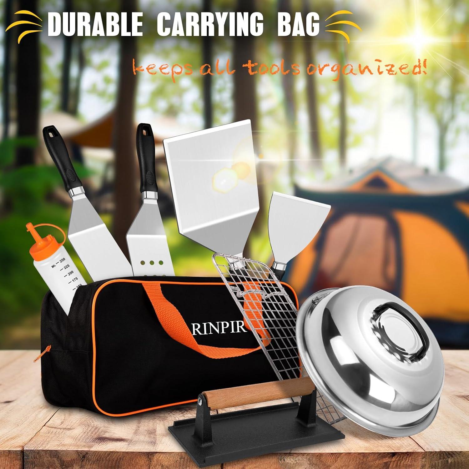 Kit de Accesorios para Plancha RINPIR 33 Piezas para Parrilla