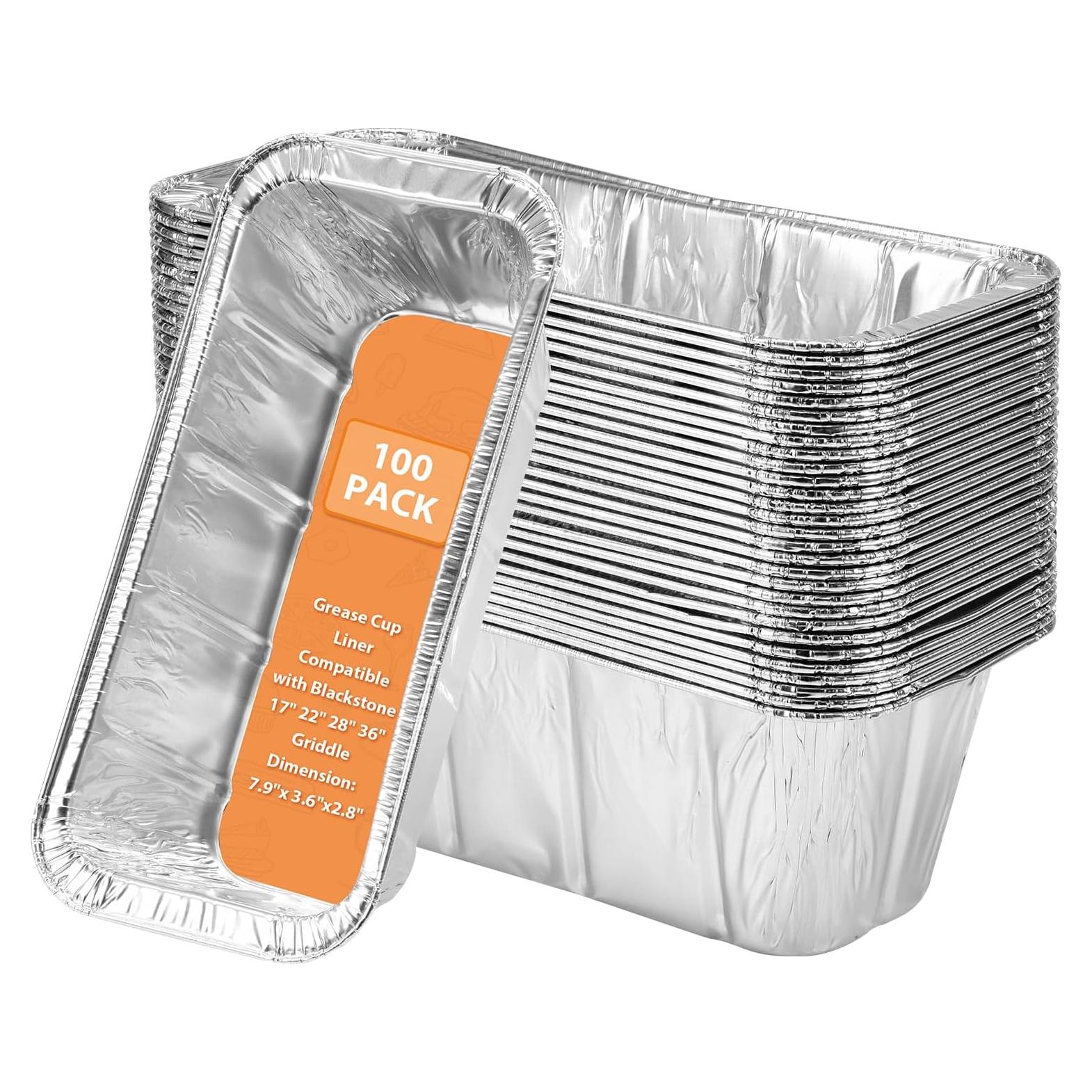 Paquete de 100 Filtros de Grasa EWFEN para Plancha Blackstone