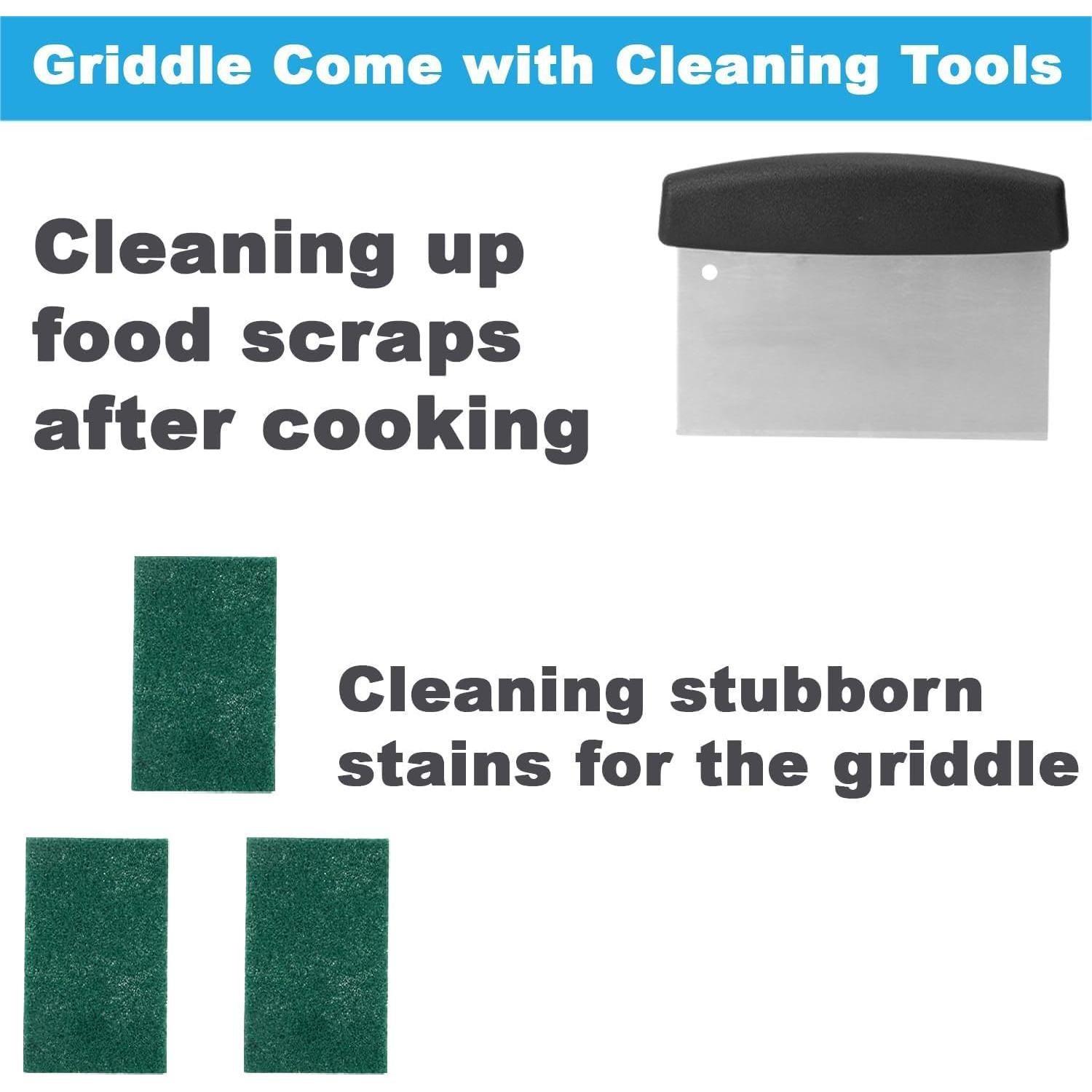 Plancha de Grill TAILGRILLER 17" Hierro Fundido para Blackstone