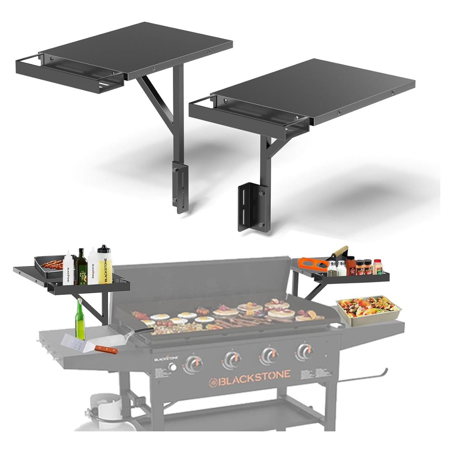 Estante Superior para Plancha Blackstone 36"/28" - Trybuy, Negro