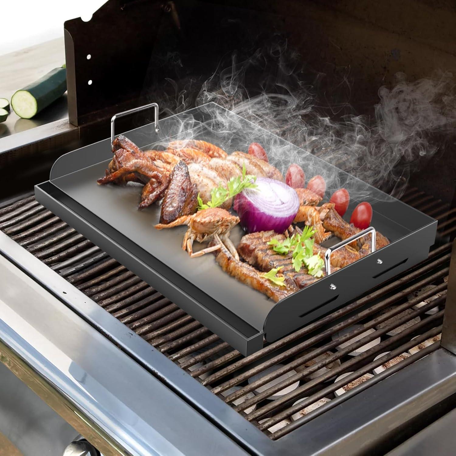 Plancha para Parrilla Barbqtime 43x33 cm Antiadherente