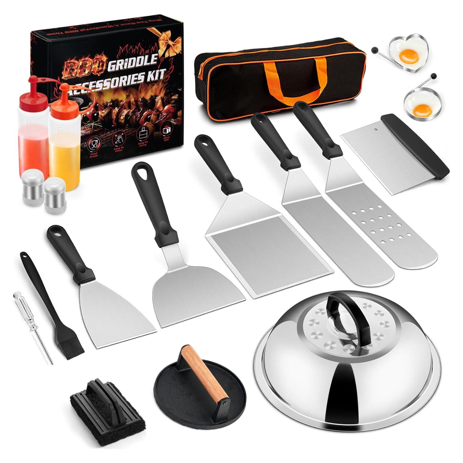 Kit de Accesorios para Plancha Joyfair 18 Piezas BBQ