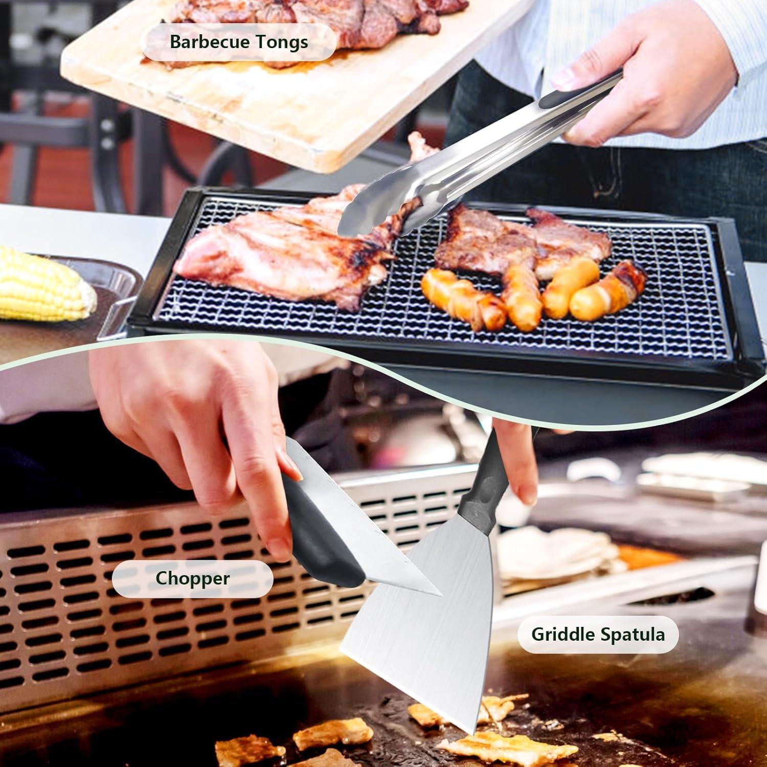 Kit de Accesorios para Plancha Polsmtx 45 Piezas BBQ