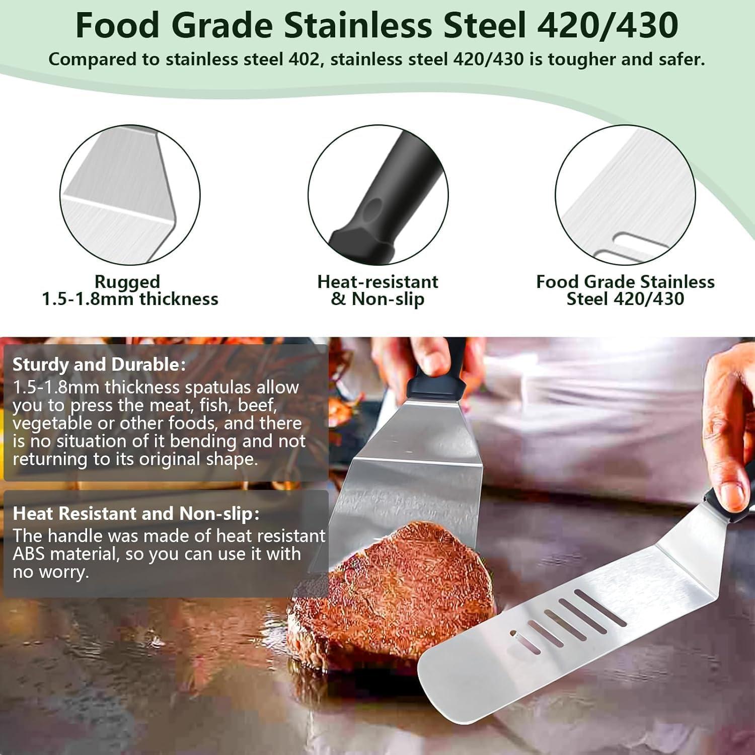 Kit de Accesorios para Plancha Polsmtx 45 Piezas BBQ