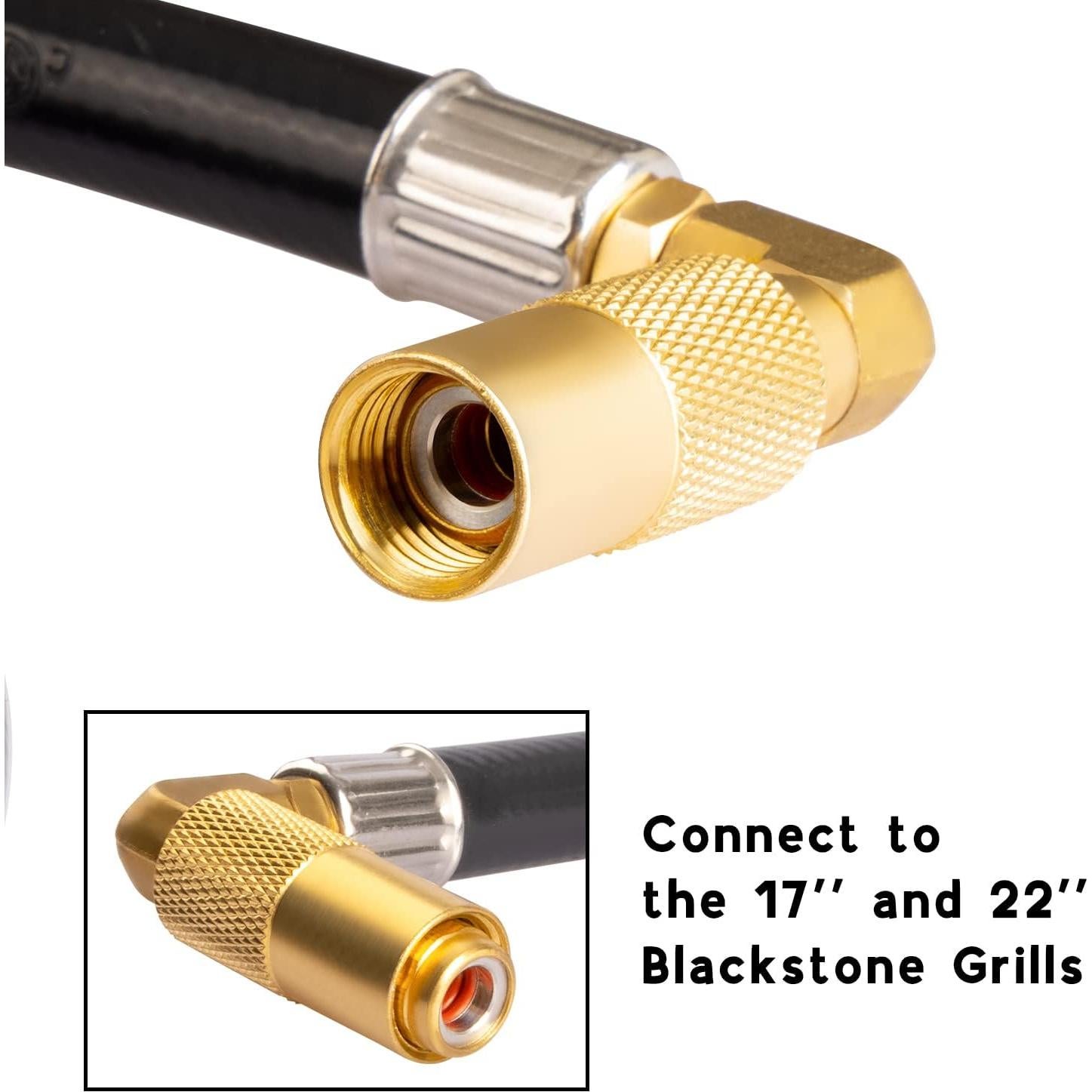 Regulador de Propano DOZYANT 6 Pies con Manguera y Adaptador