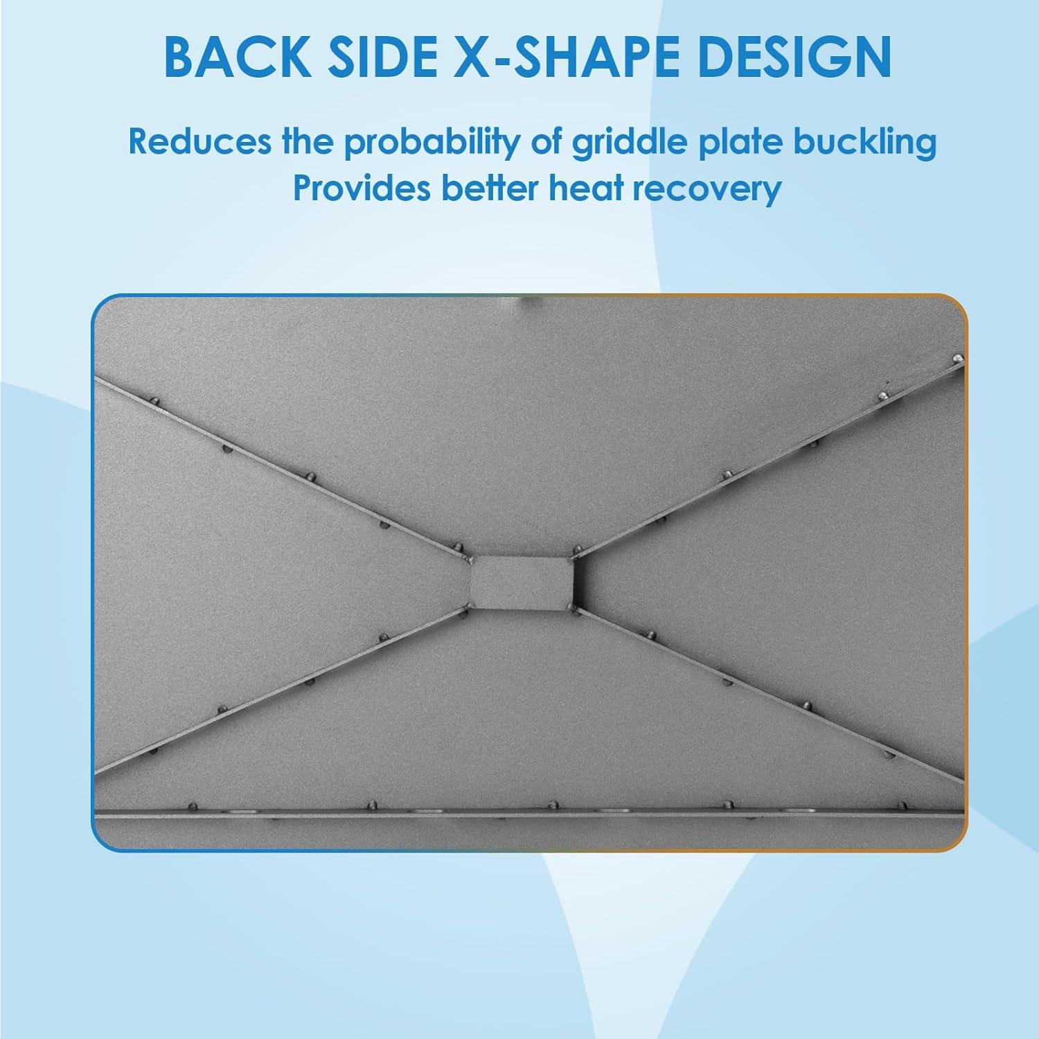 Plancha de Mejora 71.1x43.2cm Blackstone 28" BBQration