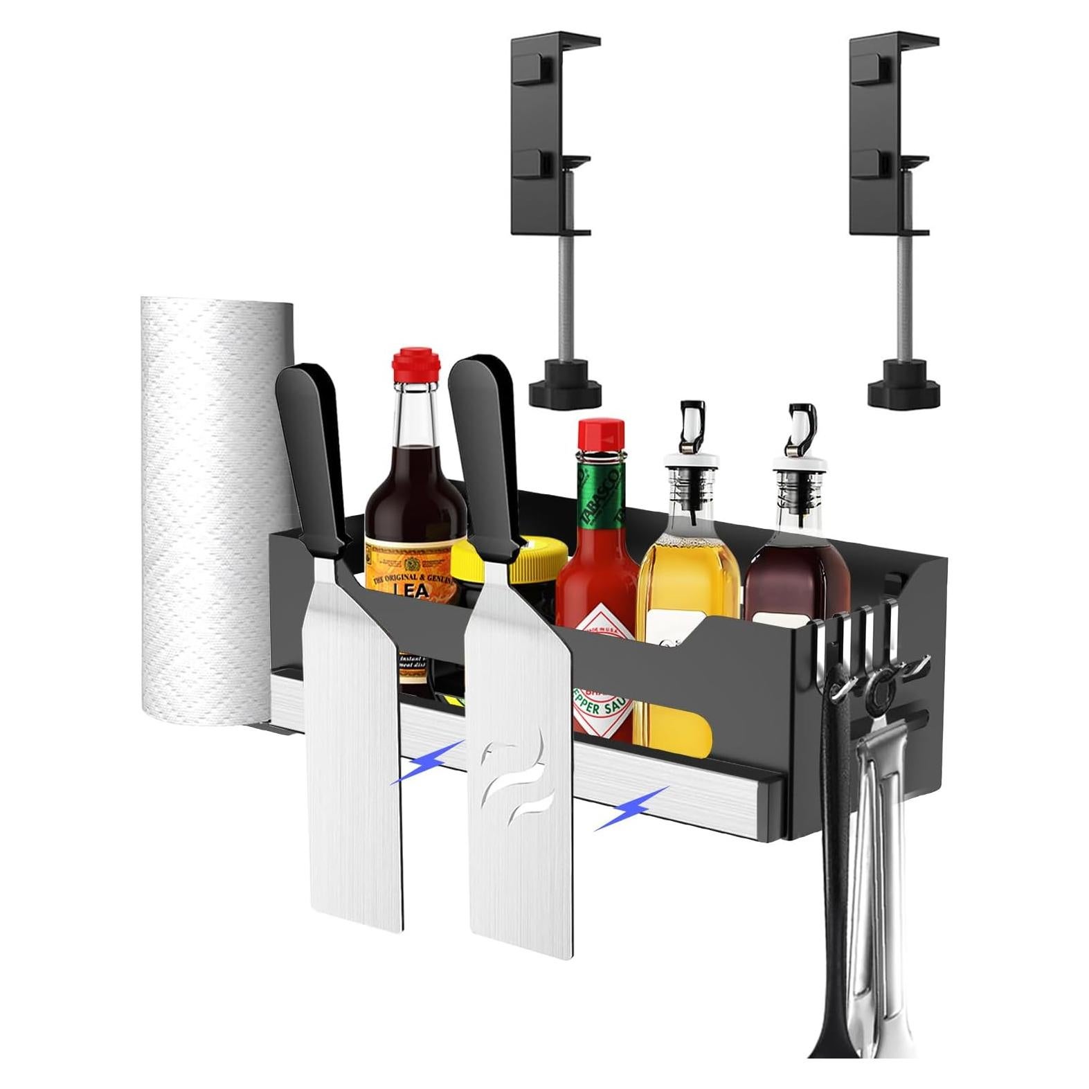 Caddy Blackstone para Grill 28"/36" con Soporte y Ganchos