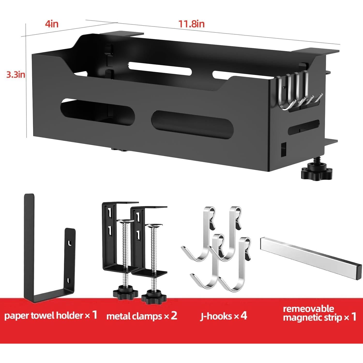 Caddy Blackstone para Grill 28"/36" con Soporte y Ganchos