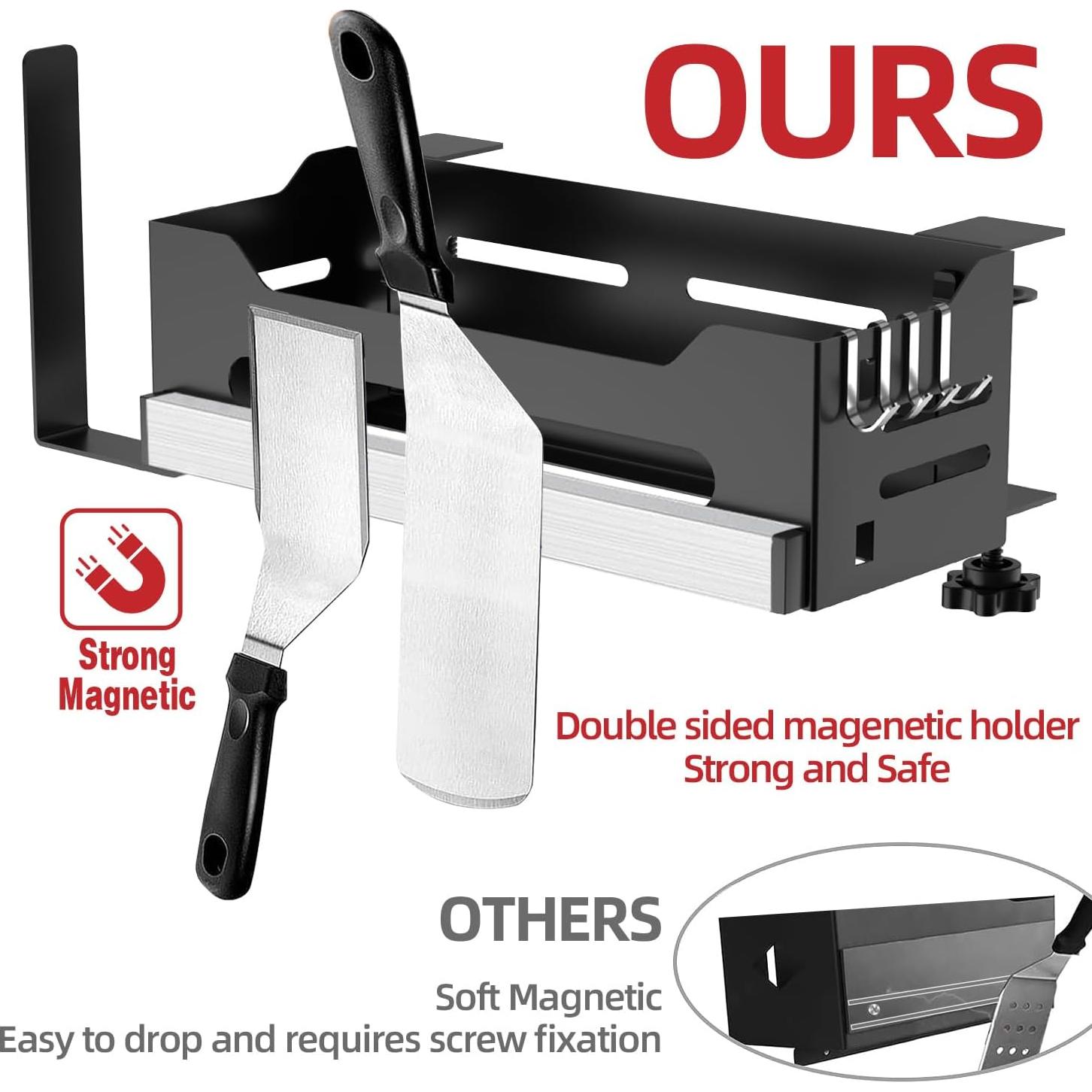 Caddy Blackstone para Grill 28"/36" con Soporte y Ganchos