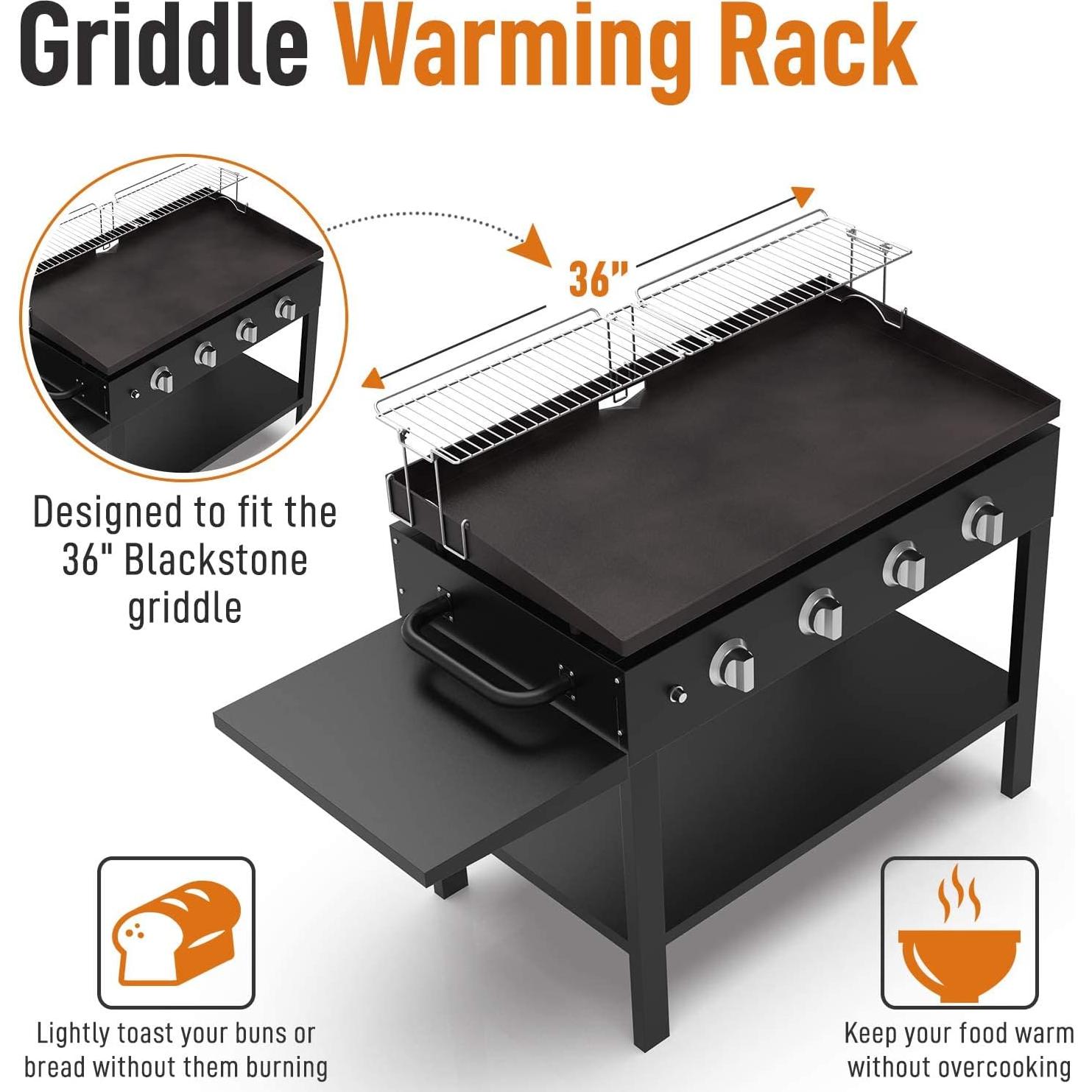 Rejilla Calentadora Yukon Glory para Plancha Blackstone 91.44 cm
