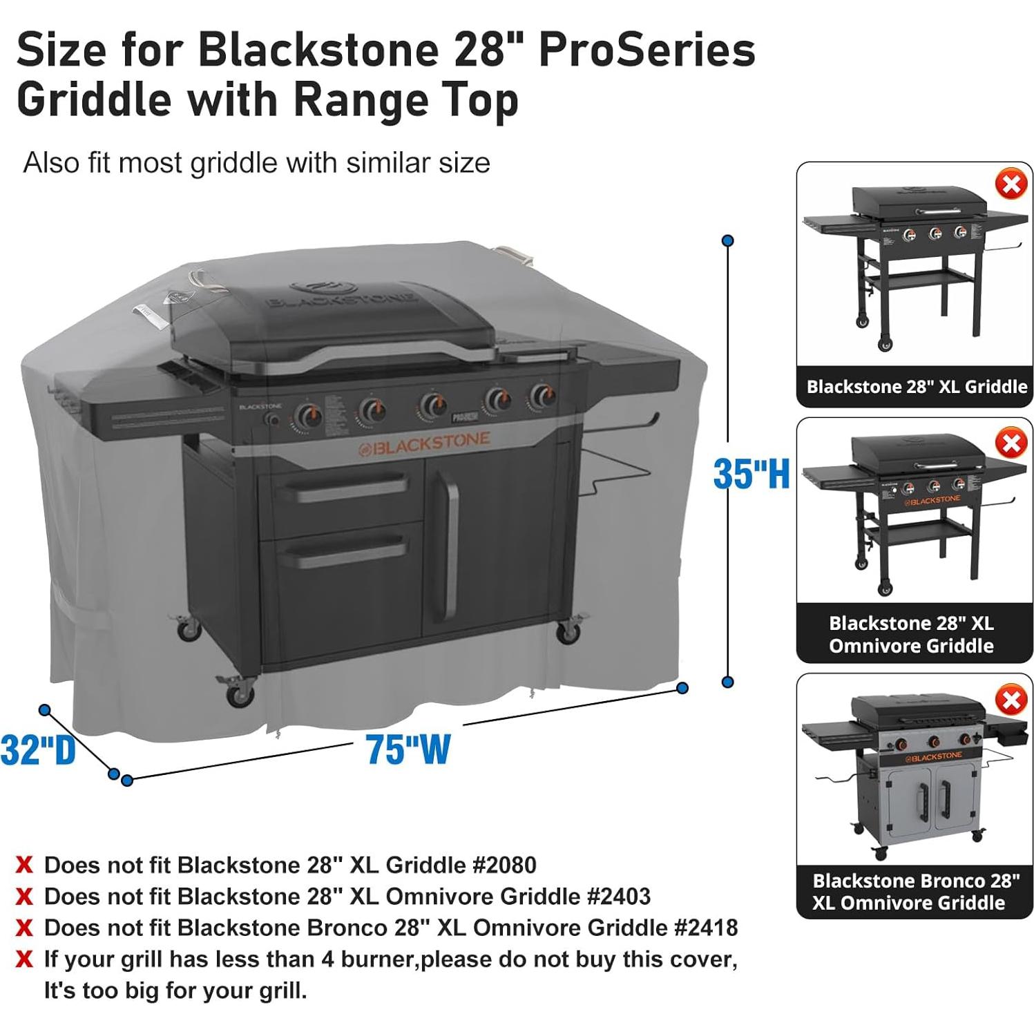 Cubierta para Plancha KINGLY 28 XL Pro - Impermeable y Resistente