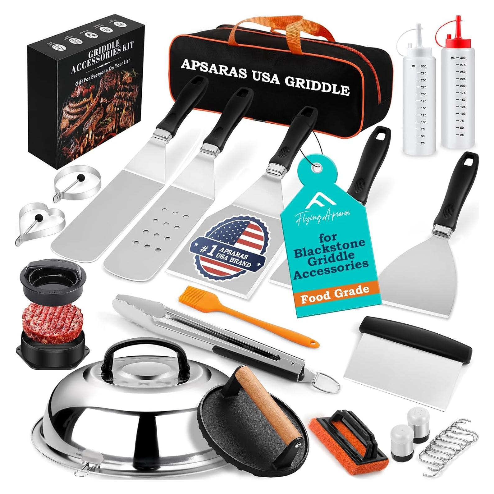Kit de Accesorios para Plancha FLYING APSARAS 27pcs Blackstone