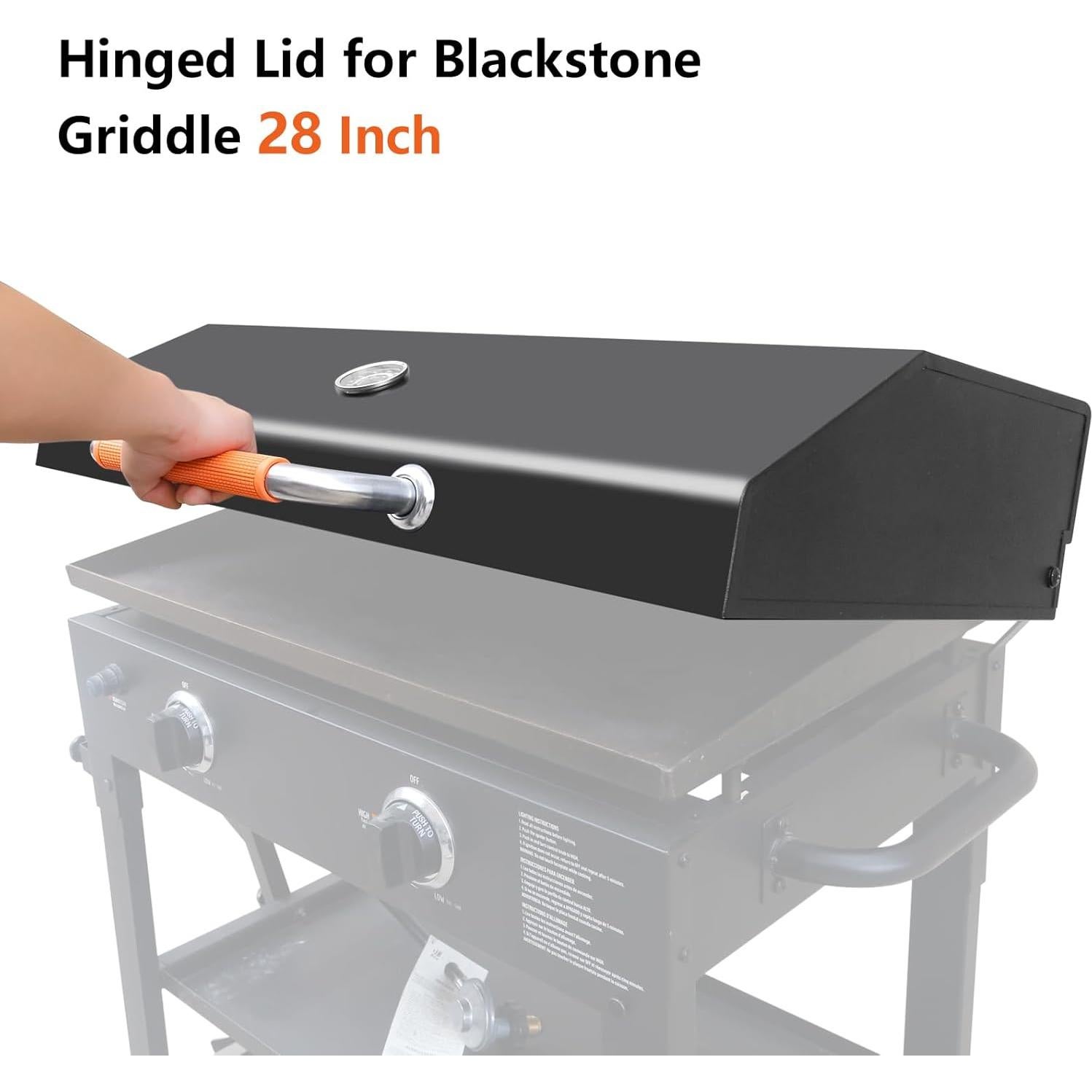 Tapa con Bisagra CANDANA para Plancha Blackstone 28"