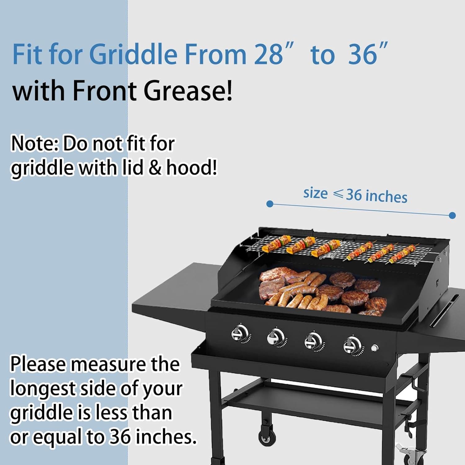 Protector de Viento y Rejilla Calentadora Petrirufun 28-36"