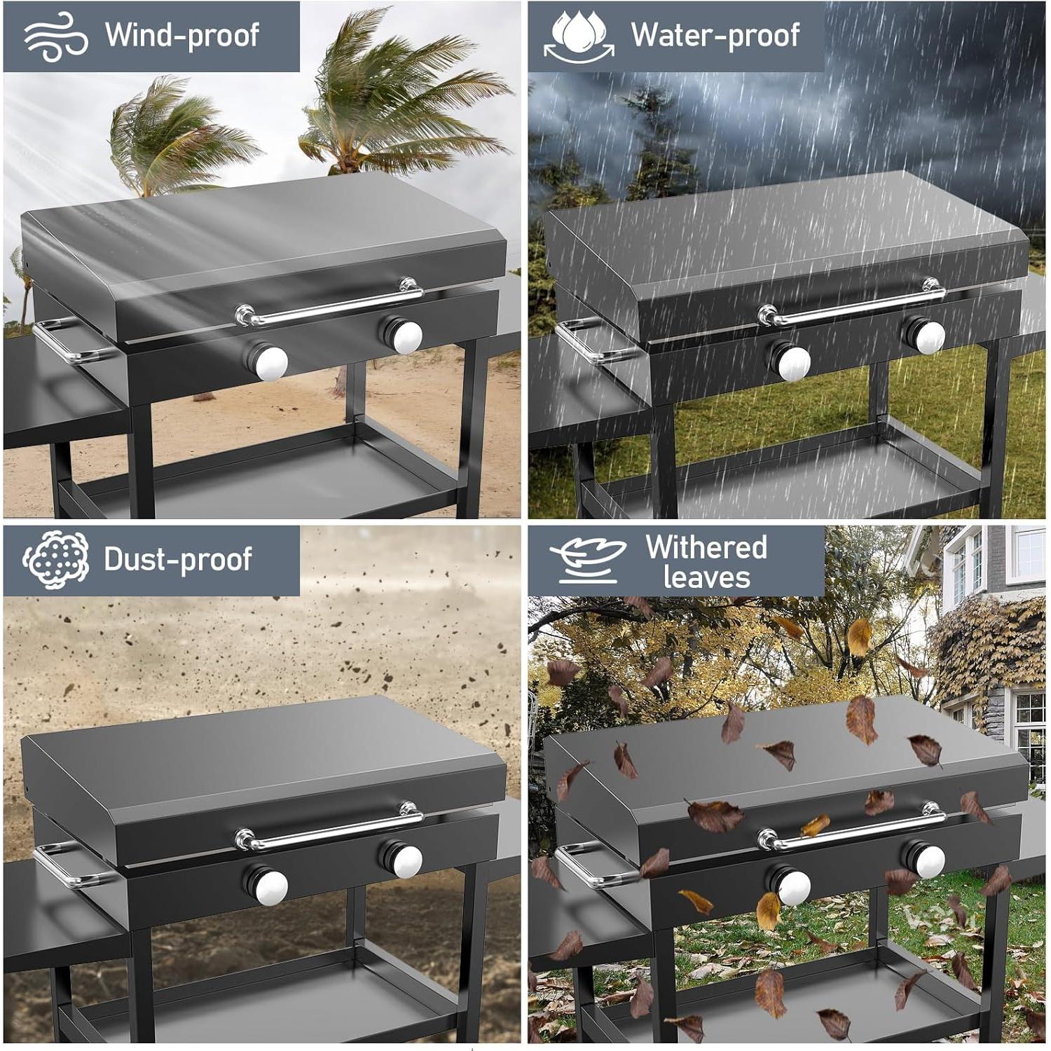 Tapa con Bisagra Utheer para Plancha Blackstone 28"