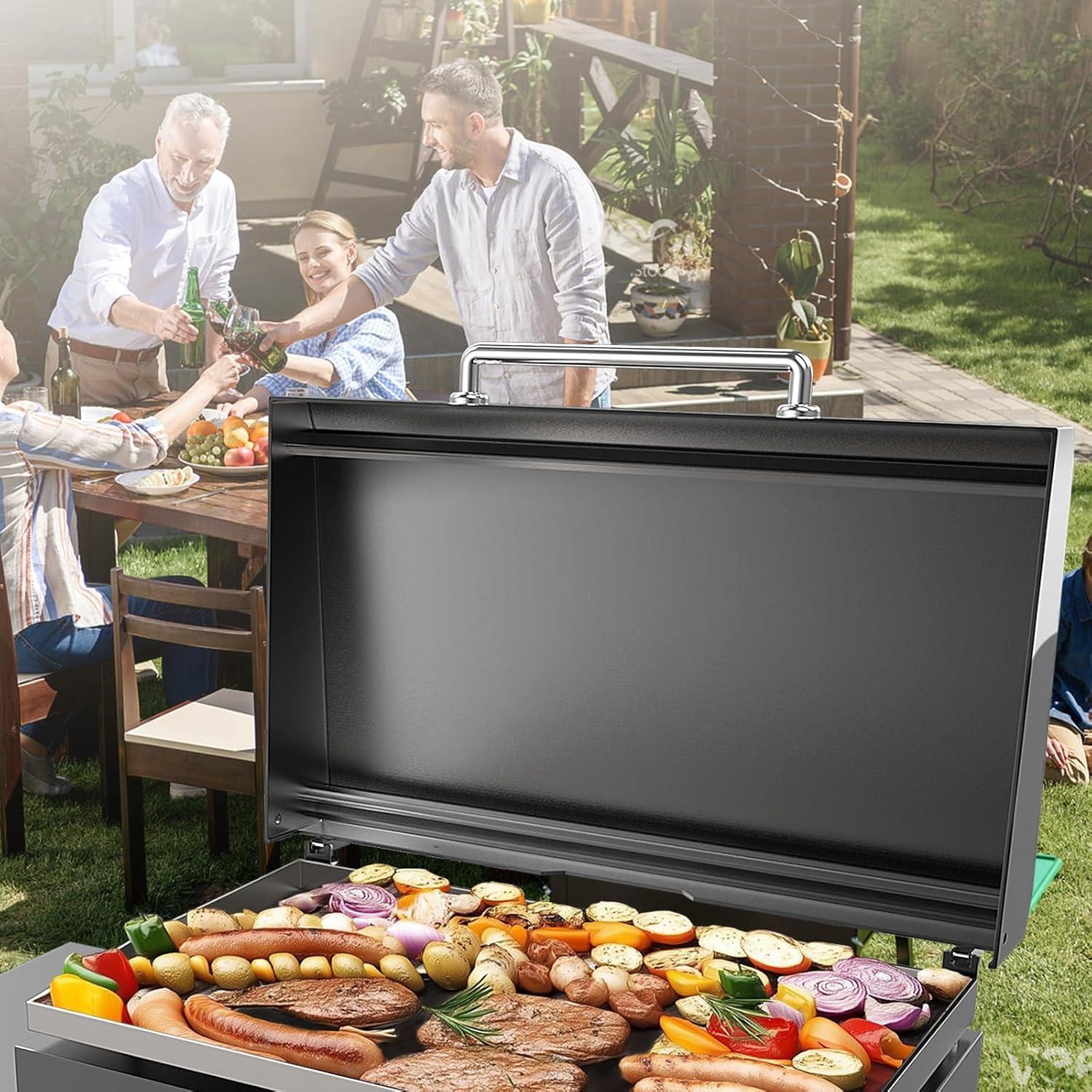 Tapa con Bisagra Utheer para Plancha Blackstone 28"