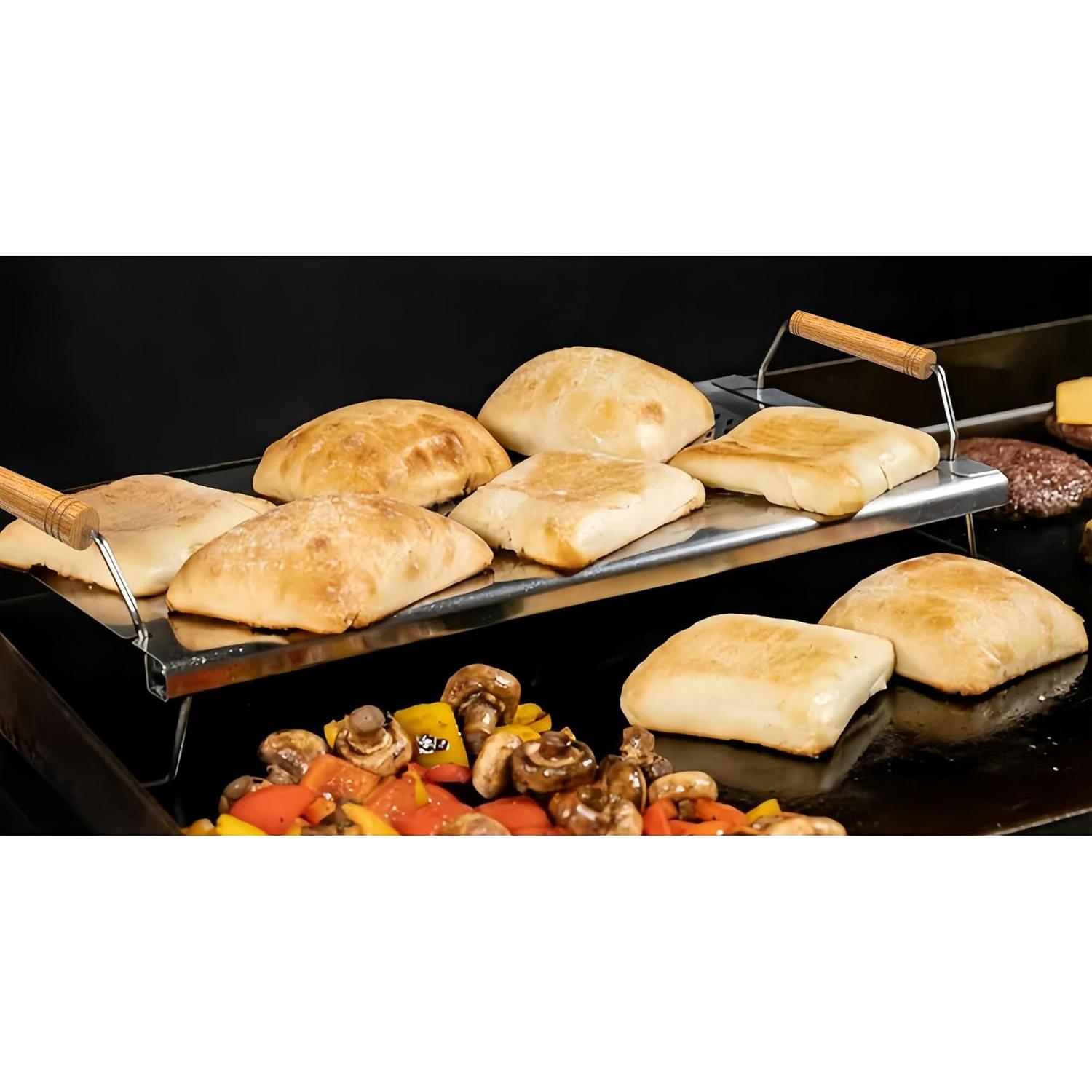 Estante Calentador Ajustable Blackstone 28" Acero Inoxidable