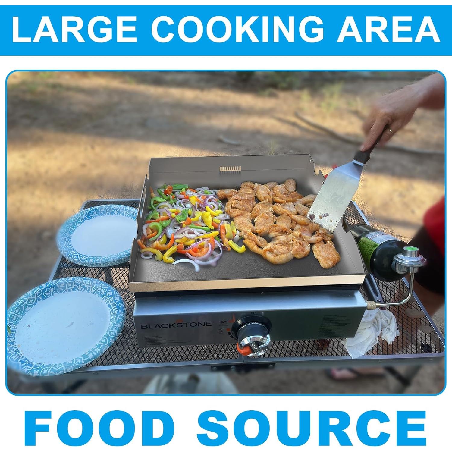 Plancha plana LS'BABQ para Blackstone 44.5x39.6 cm