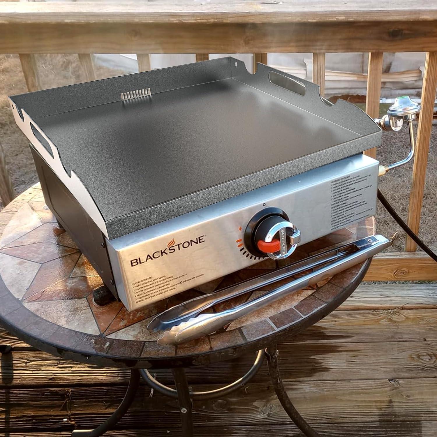 Plancha plana LS'BABQ para Blackstone 44.5x39.6 cm