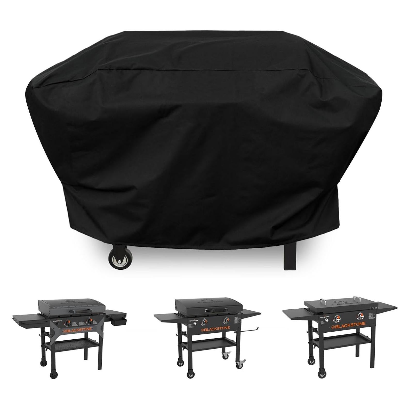 Cubierta de Plancha ZJYWSCH para Blackstone 71 cm con Doble Estante