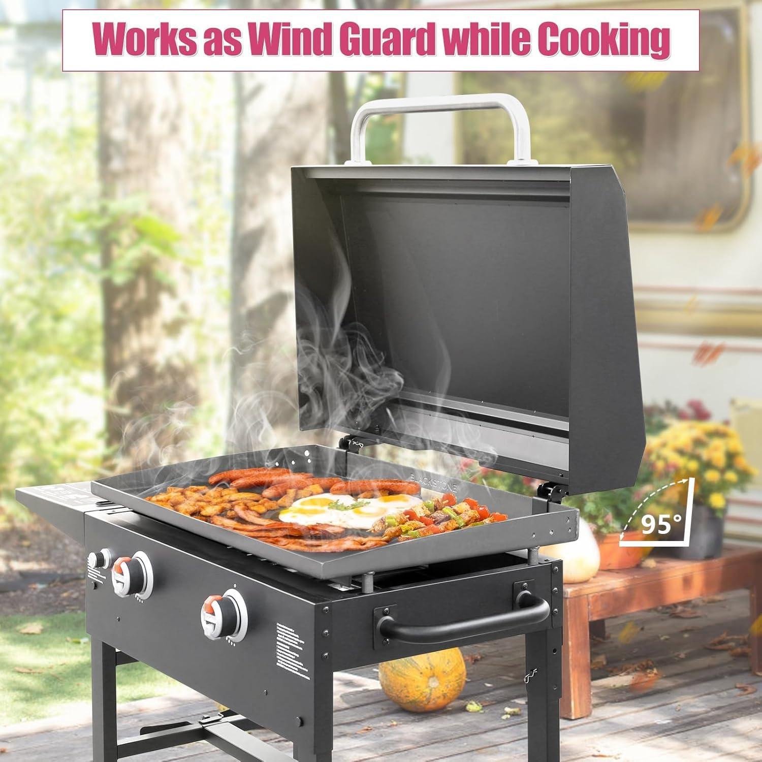 Tapa con Bisagra Trasera SearCook 28" (71.12 cm) para Plancha