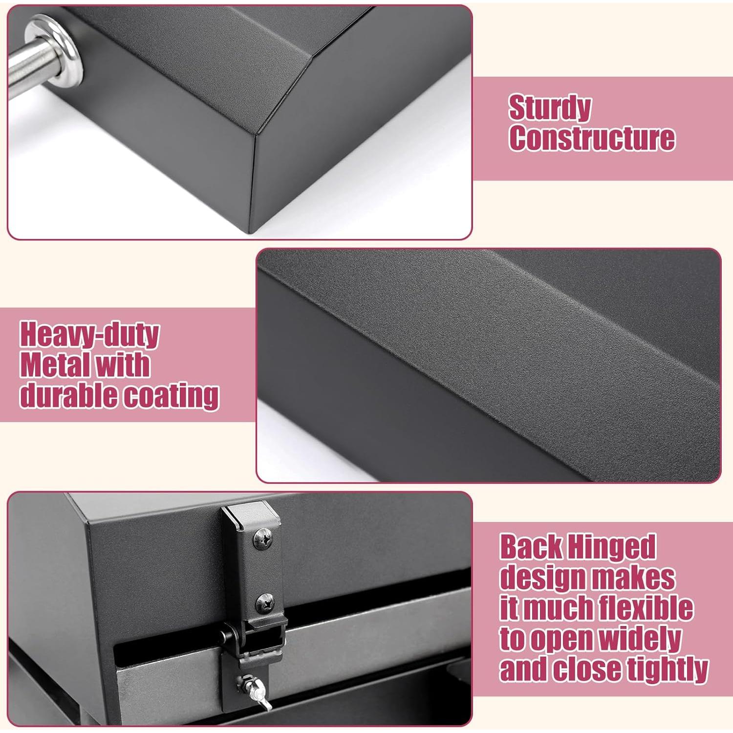 Tapa con Bisagra Trasera SearCook 28" (71.12 cm) para Plancha