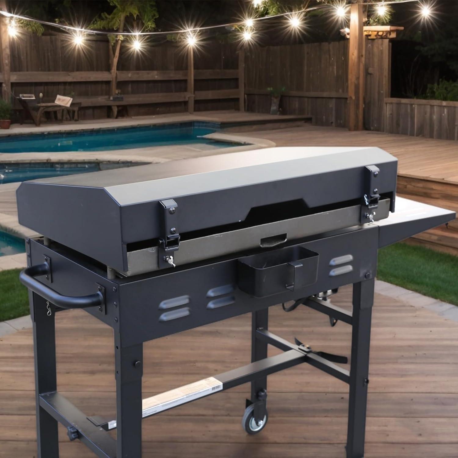 Tapa con Bisagra Trasera SearCook 28" (71.12 cm) para Plancha