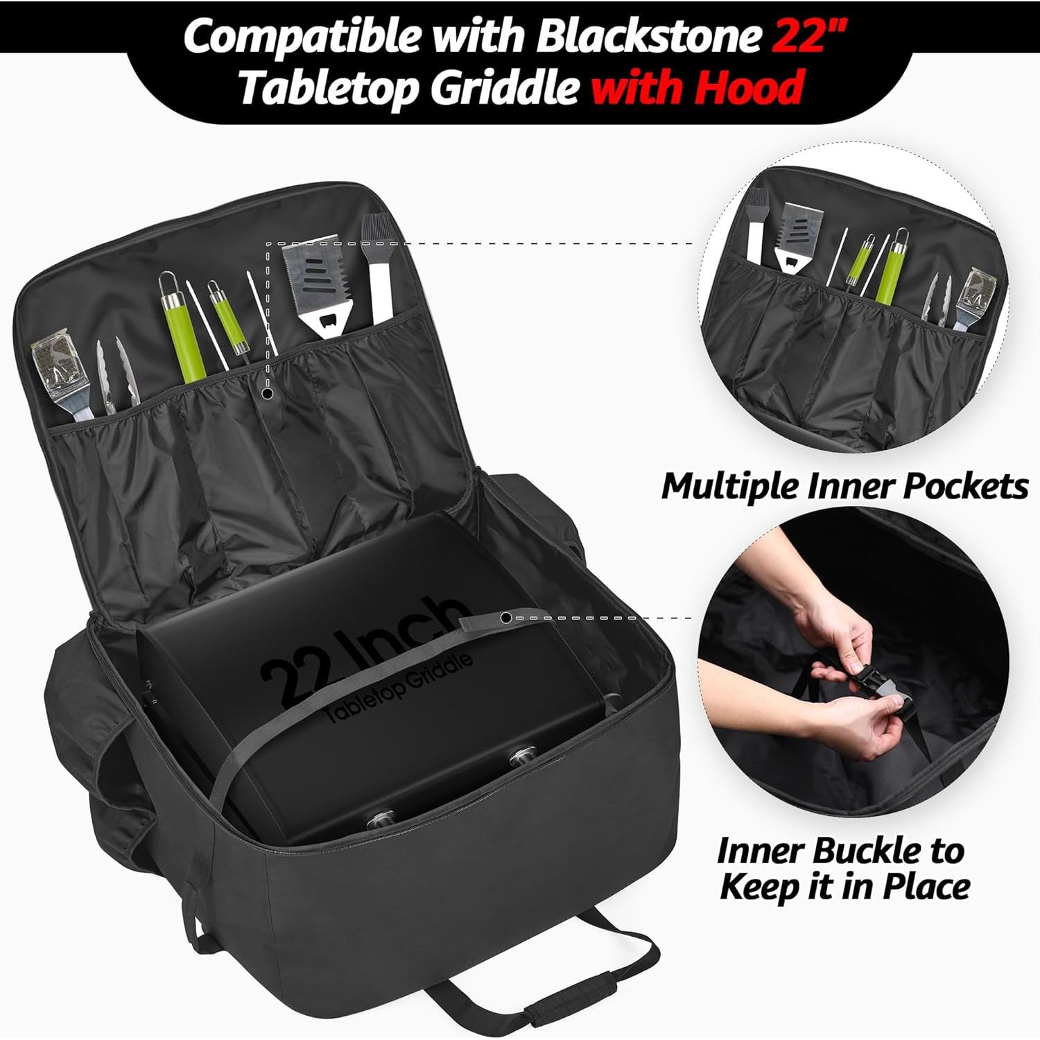 Bolsa de Transporte Samdew para Plancha de Mesa 56 cm con Capucha