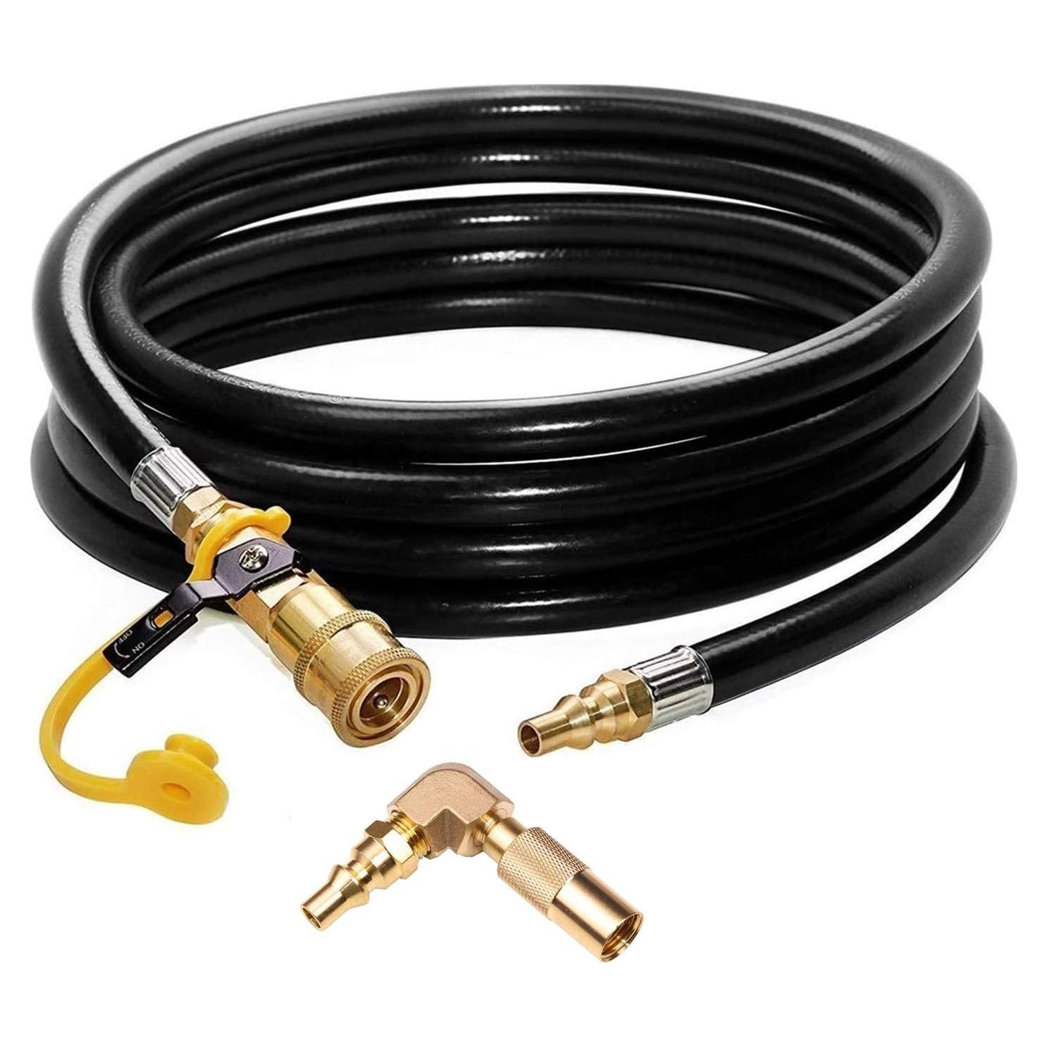 Manguera de Propano DOZYANT 12 pies con Adaptador Codo Blackstone