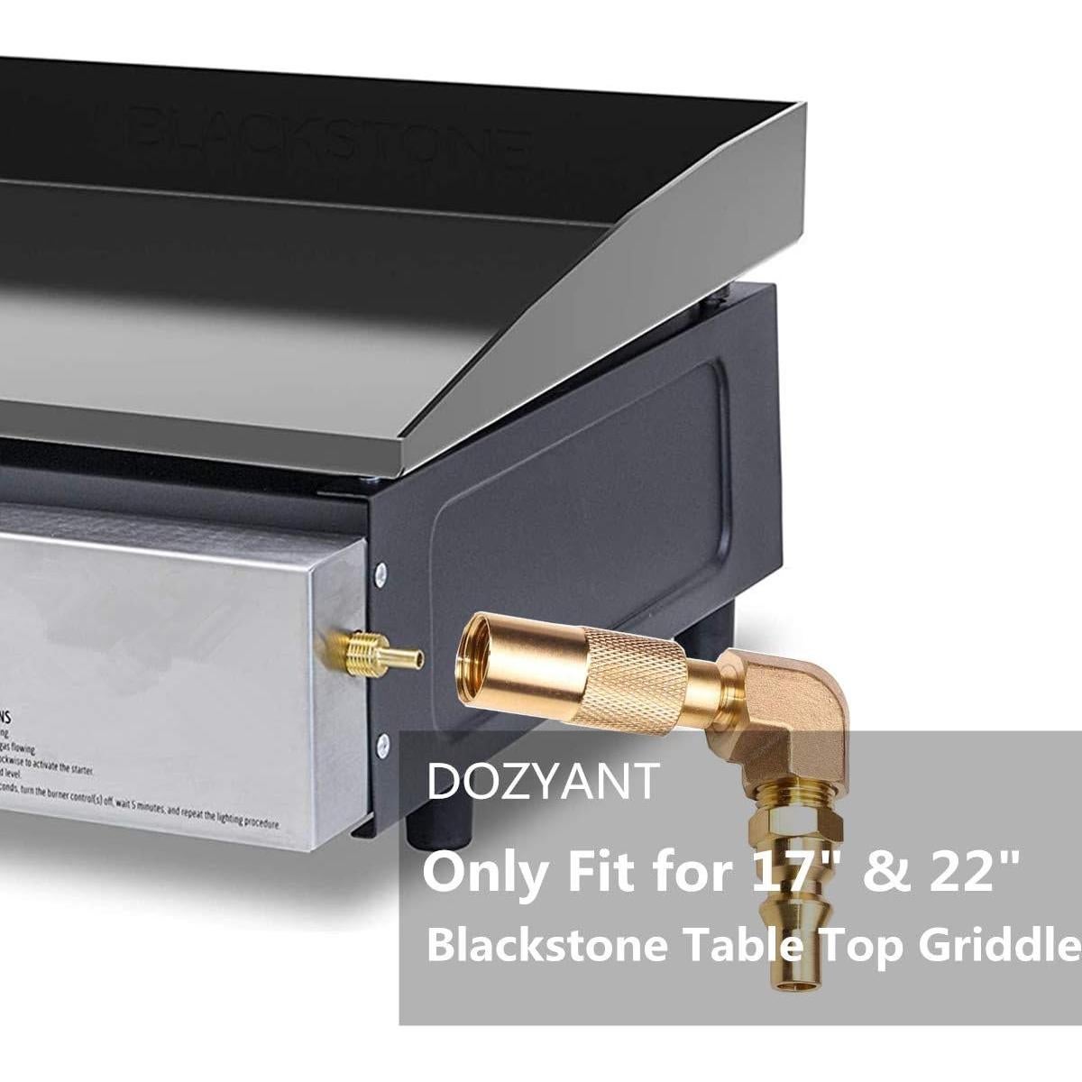 Manguera de Propano DOZYANT 12 pies con Adaptador Codo Blackstone