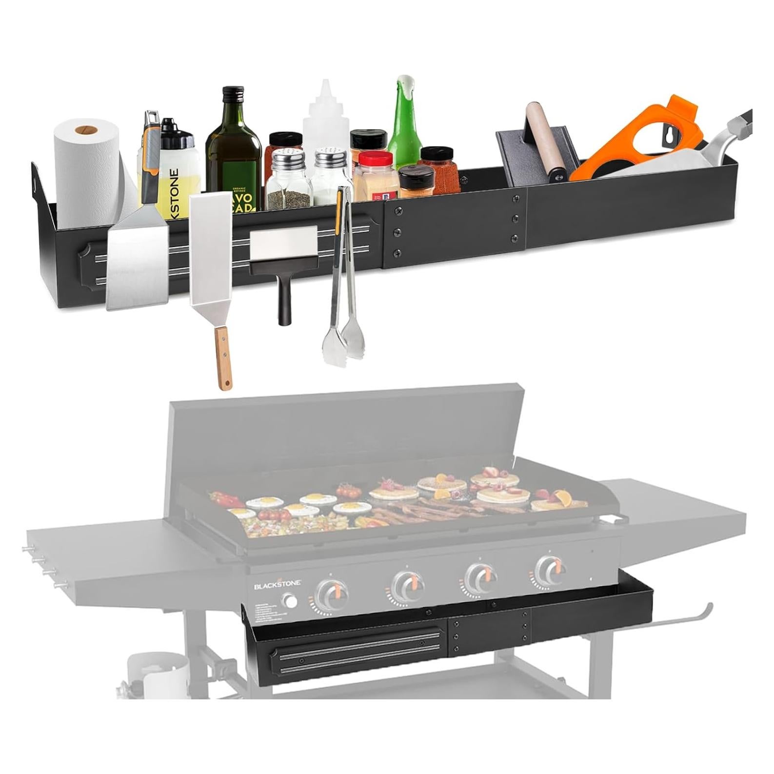 Caddy Frontal Blackstone 36" con Soporte Magnético Sivsis