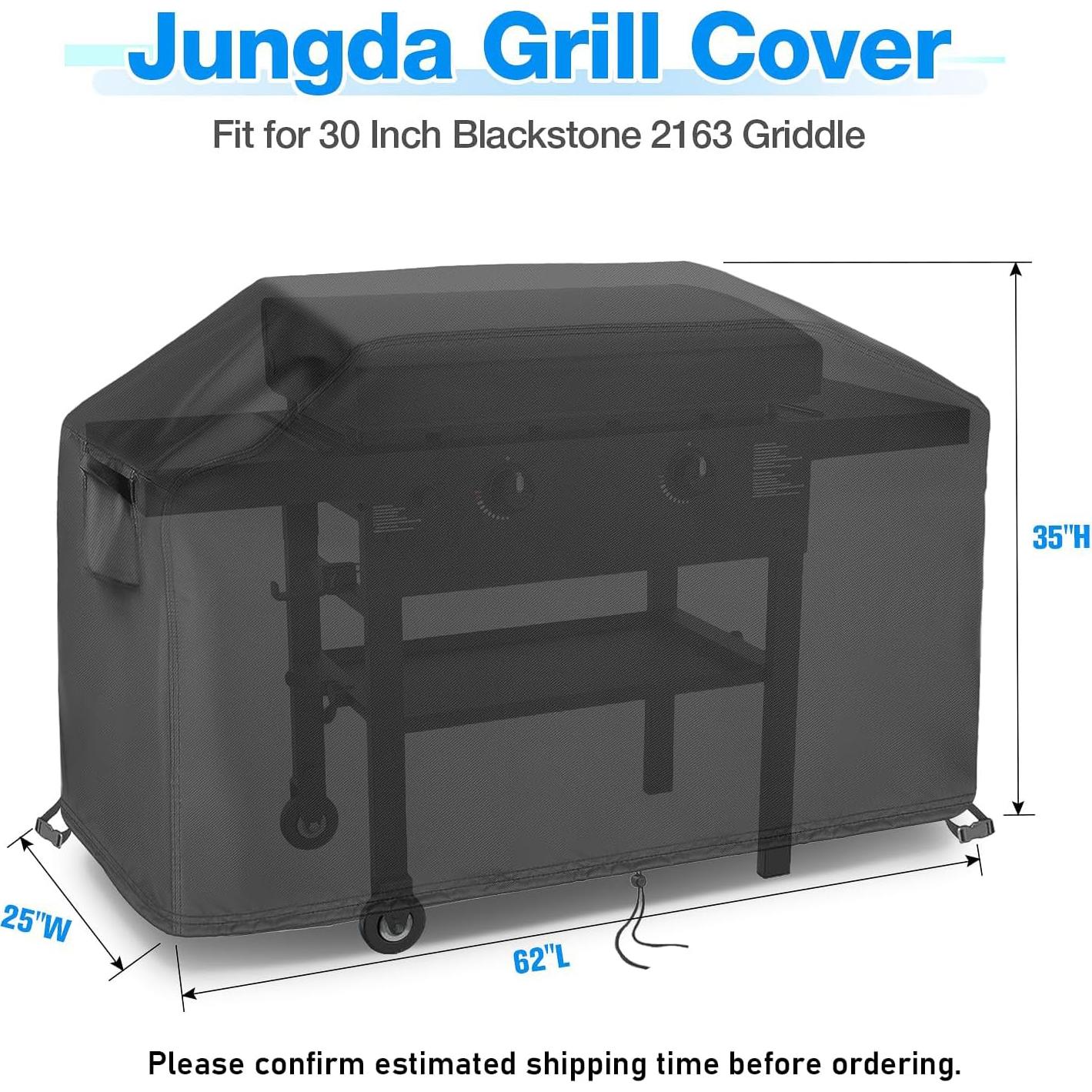 Cubierta de Parrilla Jungda 2163 30" Impermeable 157.5x63.5x88.9cm