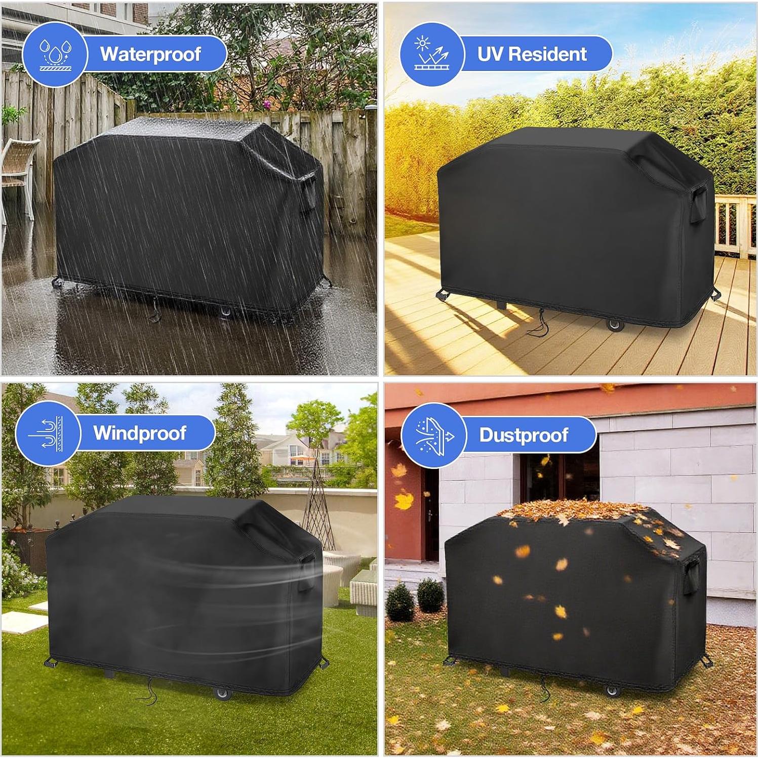 Cubierta de Parrilla Jungda 2163 30" Impermeable 157.5x63.5x88.9cm