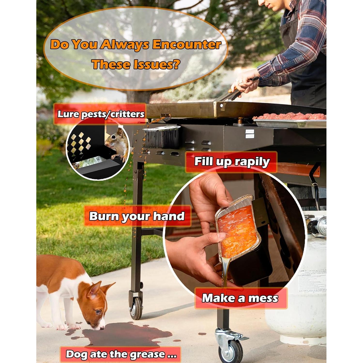 Embudo de Drenaje de Grasa Sivsis para Blackstone 2.27L