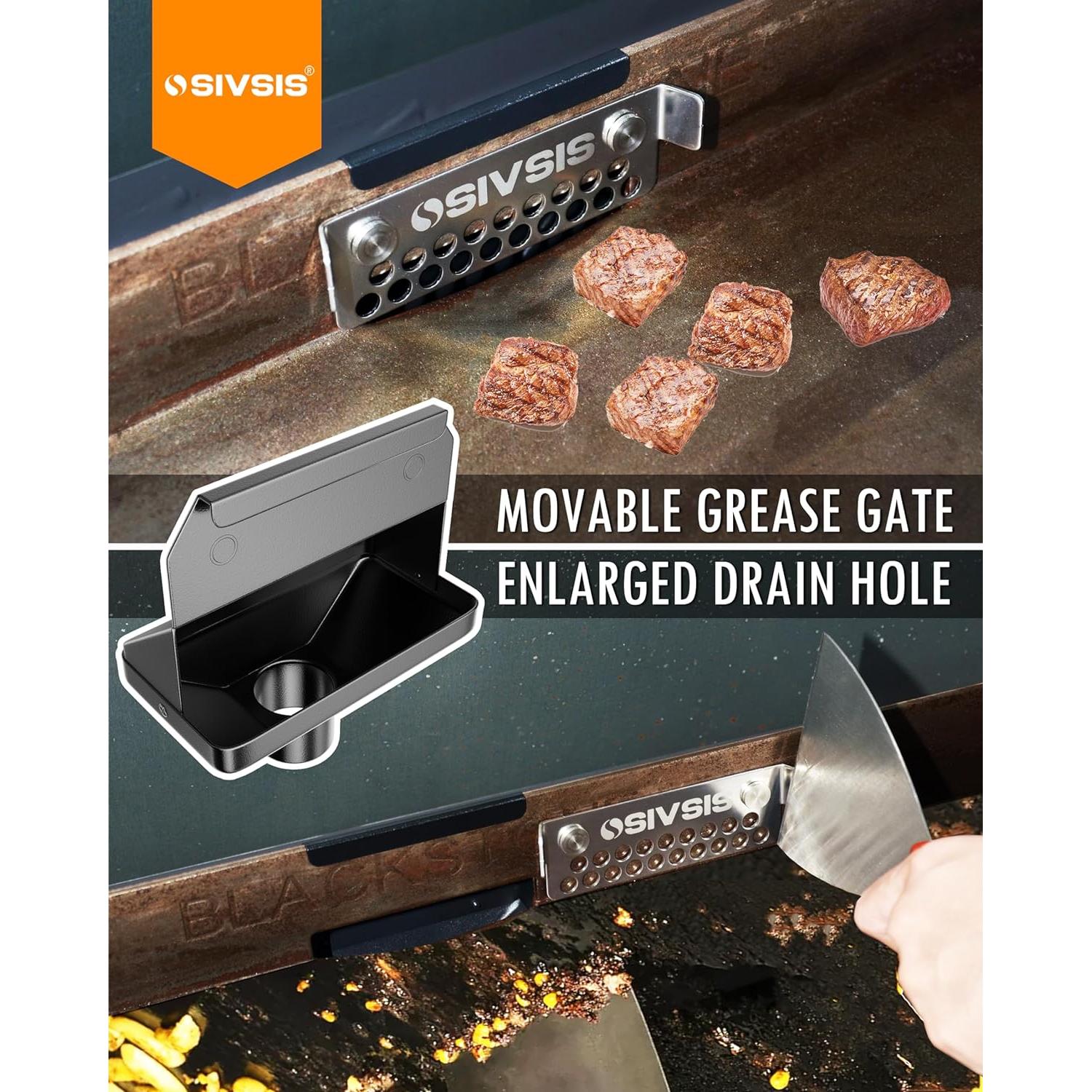 Embudo de Drenaje de Grasa Sivsis para Blackstone 2.27L