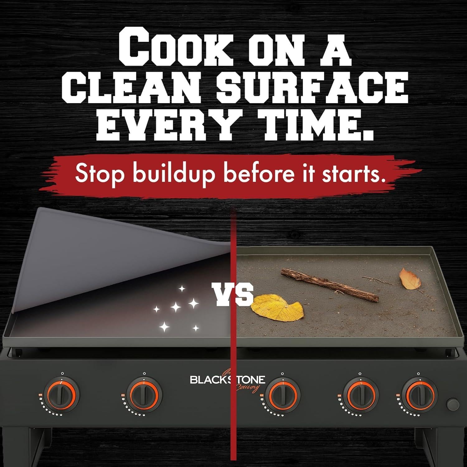 Cubierta de silicona Kitchen Perfection 36" gris para plancha