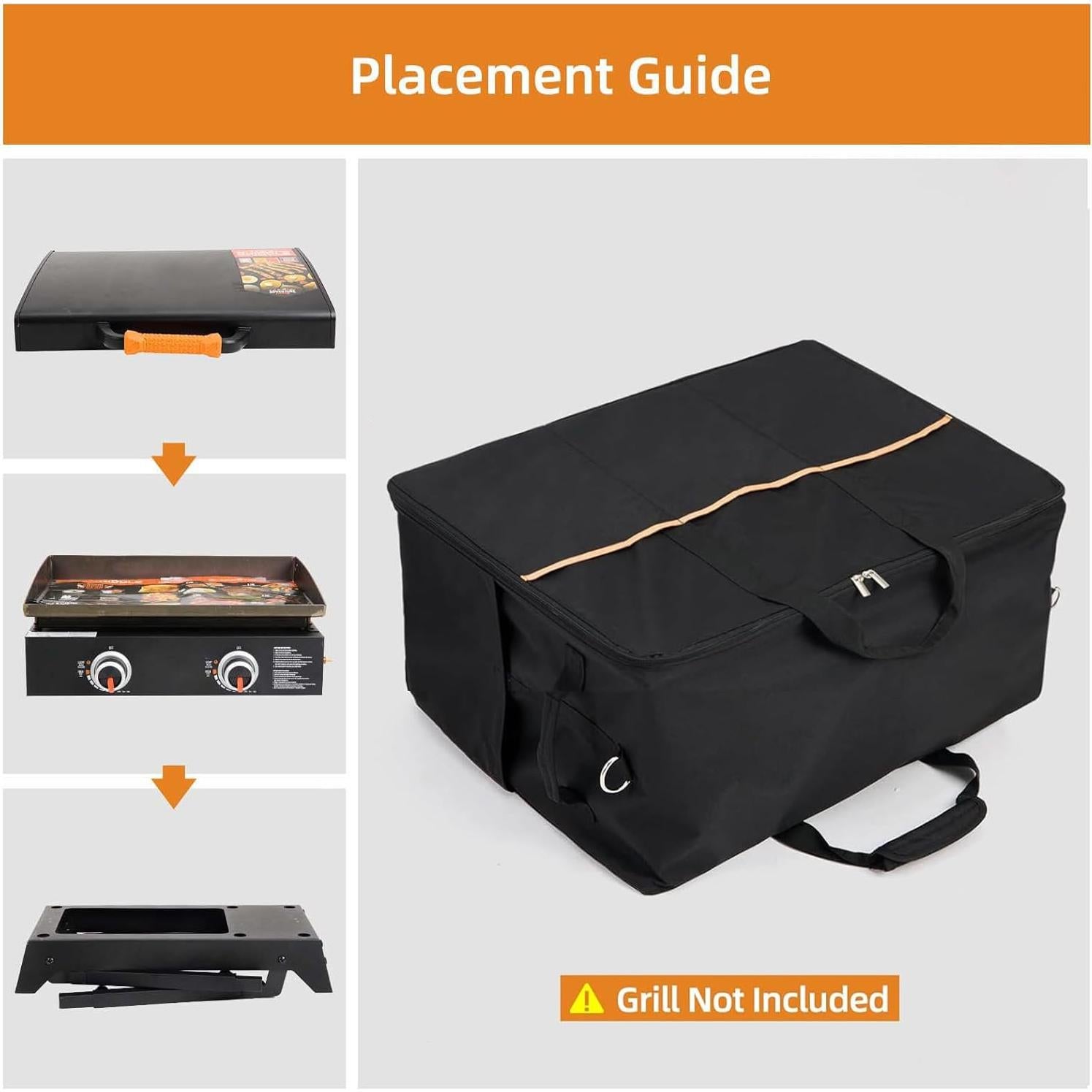 Bolsa Acolchada Noelife para Plancha Blackstone 22" y 17"