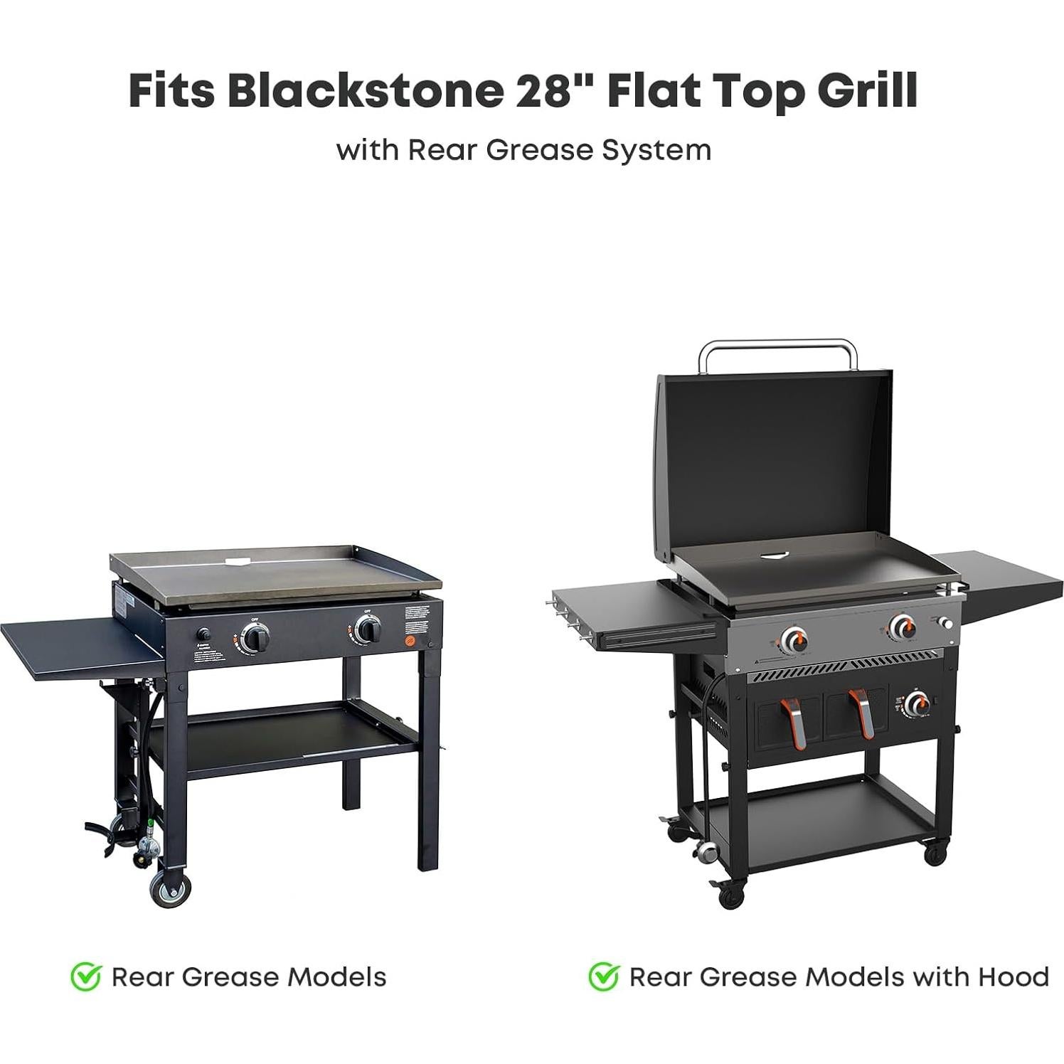 Plancha de Acero Inoxidable Stanbroil 28" para Parrilla Blackstone