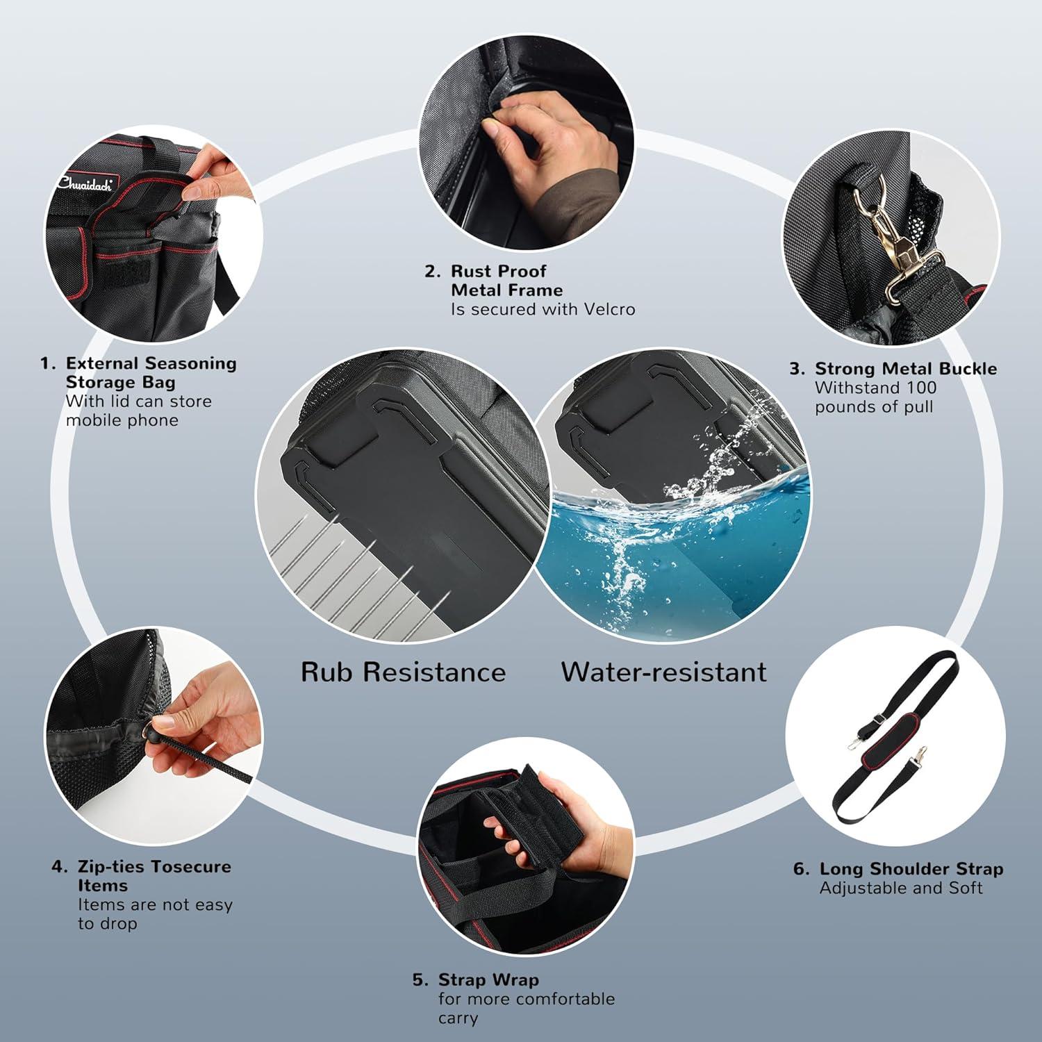 Caddy de Parrilla Blackstone 27.94x41.15x24.38cm Plegable