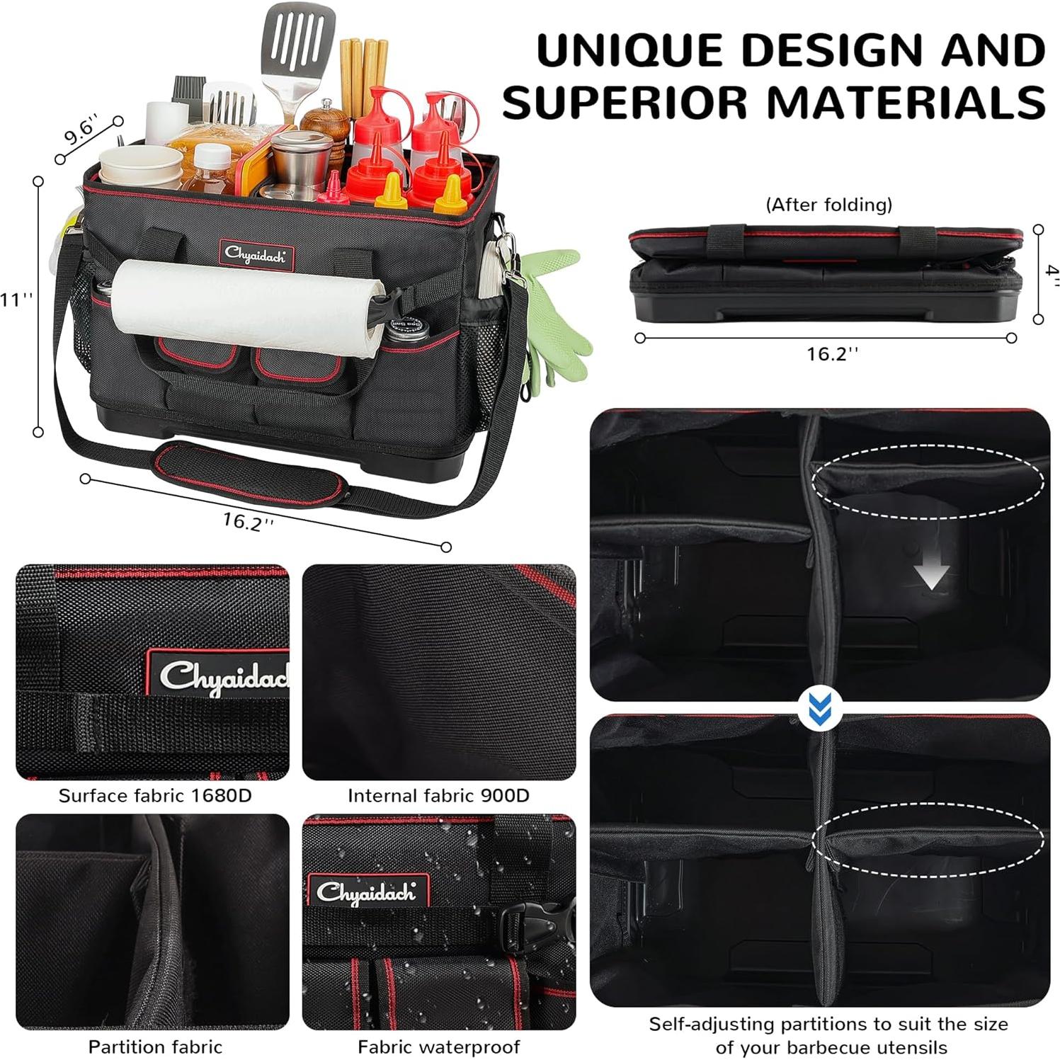 Caddy de Parrilla Blackstone 27.94x41.15x24.38cm Plegable