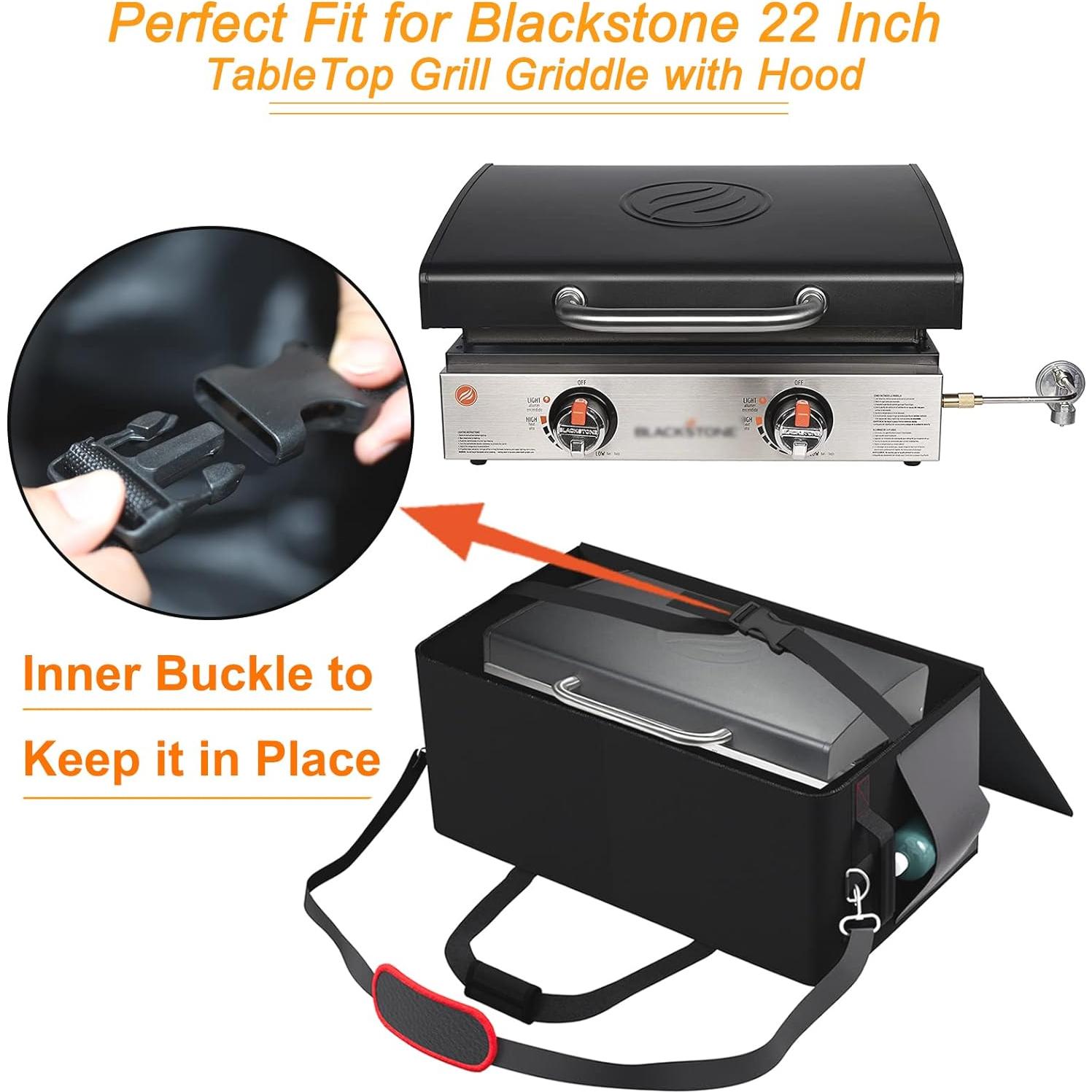 Bolsa de Transporte para Plancha Blackstone 22" con Tapa